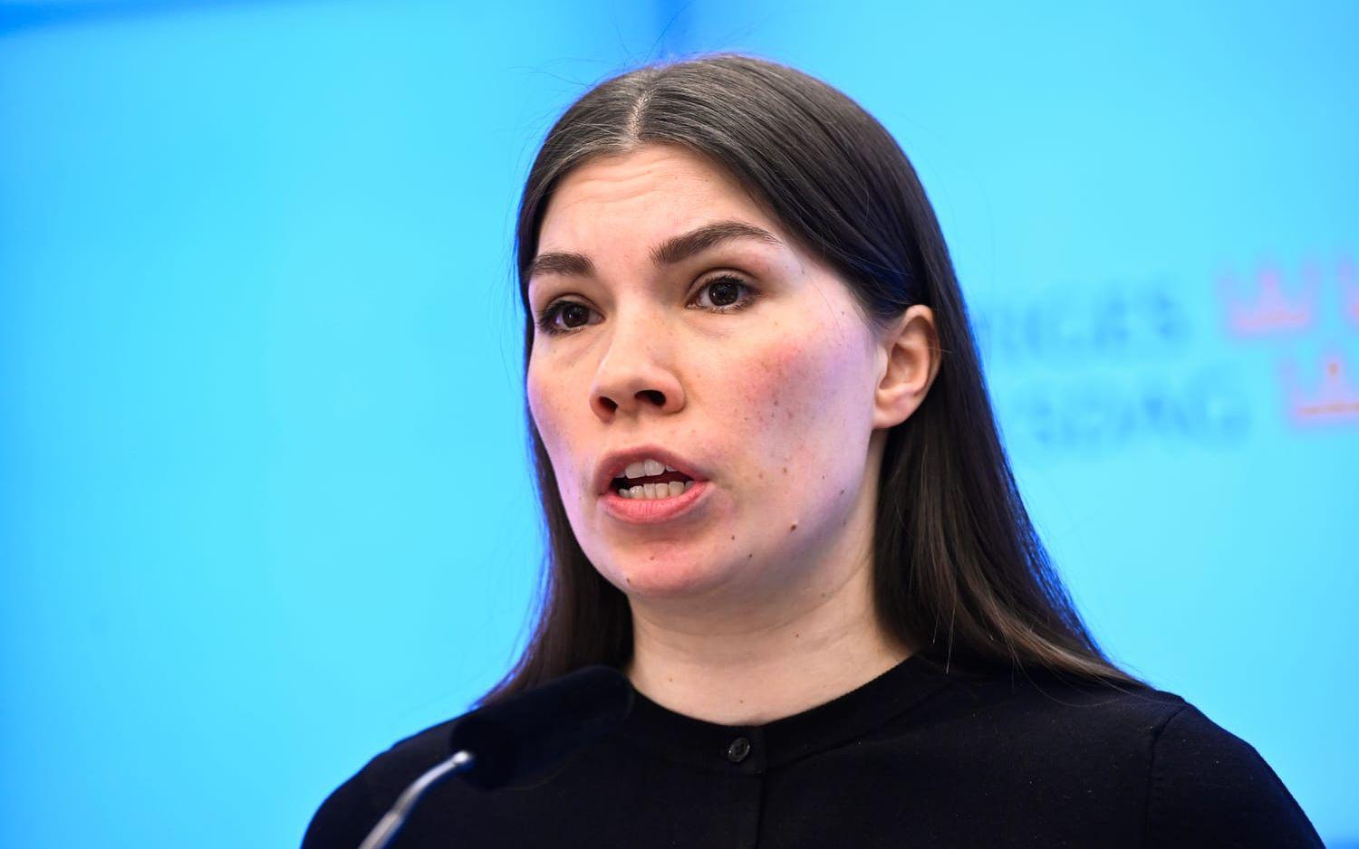 Annika Hirvonen (MP). Arkivbild