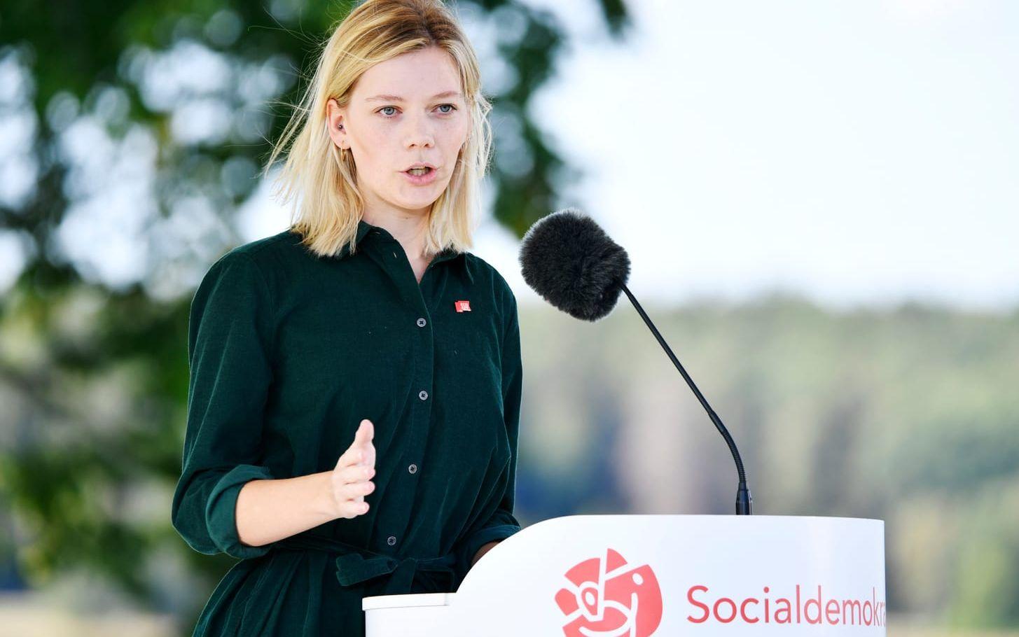 Socialdemokraternas ungdomsförbund SSU vill att rika ska betala mer i skatt. Ordföranden Lisa Nåbo: ”Den allra rikaste procenten får över 65 procent av alla kapitalvinster i Sverige. Våra resurser är extremt ojämlikt fördelade”.