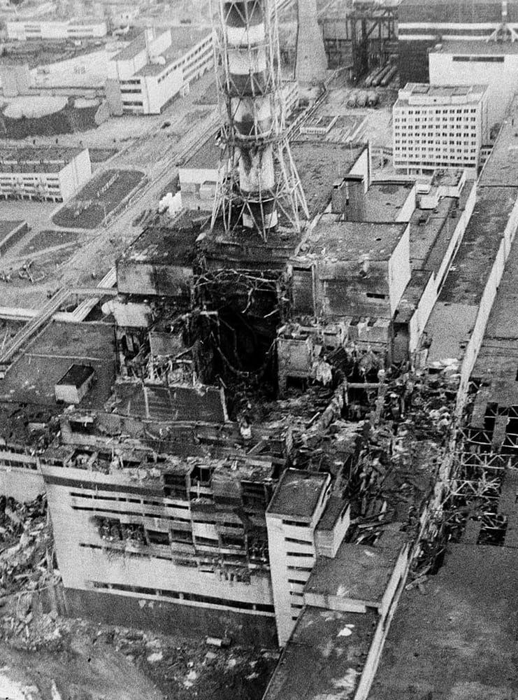 Reaktorn exploderade natten till den 26 april 1986.