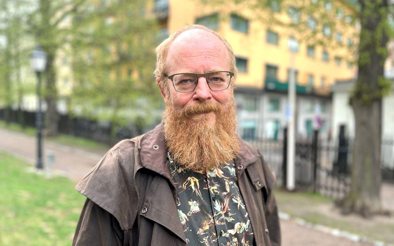 Jonas Karlsson, utredare på barnrättsorganisationen Ecpat. Pressbild.