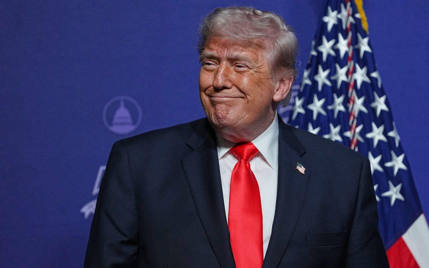 USA:s president Donald Trump. Arkivbild.