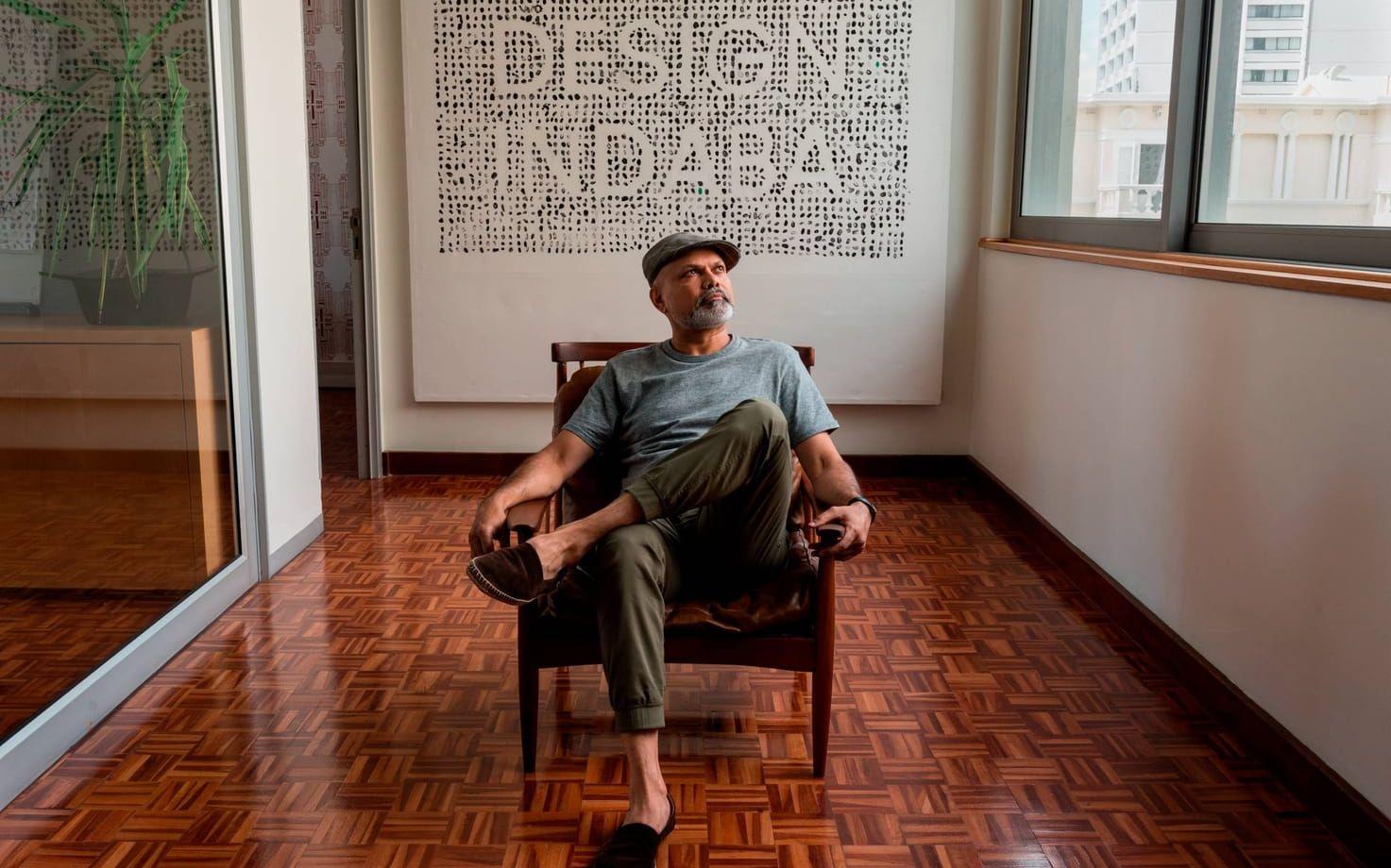 Designgrundare. Ravi Naidoo, grundare av Design Indaba i Kapstaden, som är Ikeas samarbetspartner i designprojektet. Bild: Andreas Karlsson