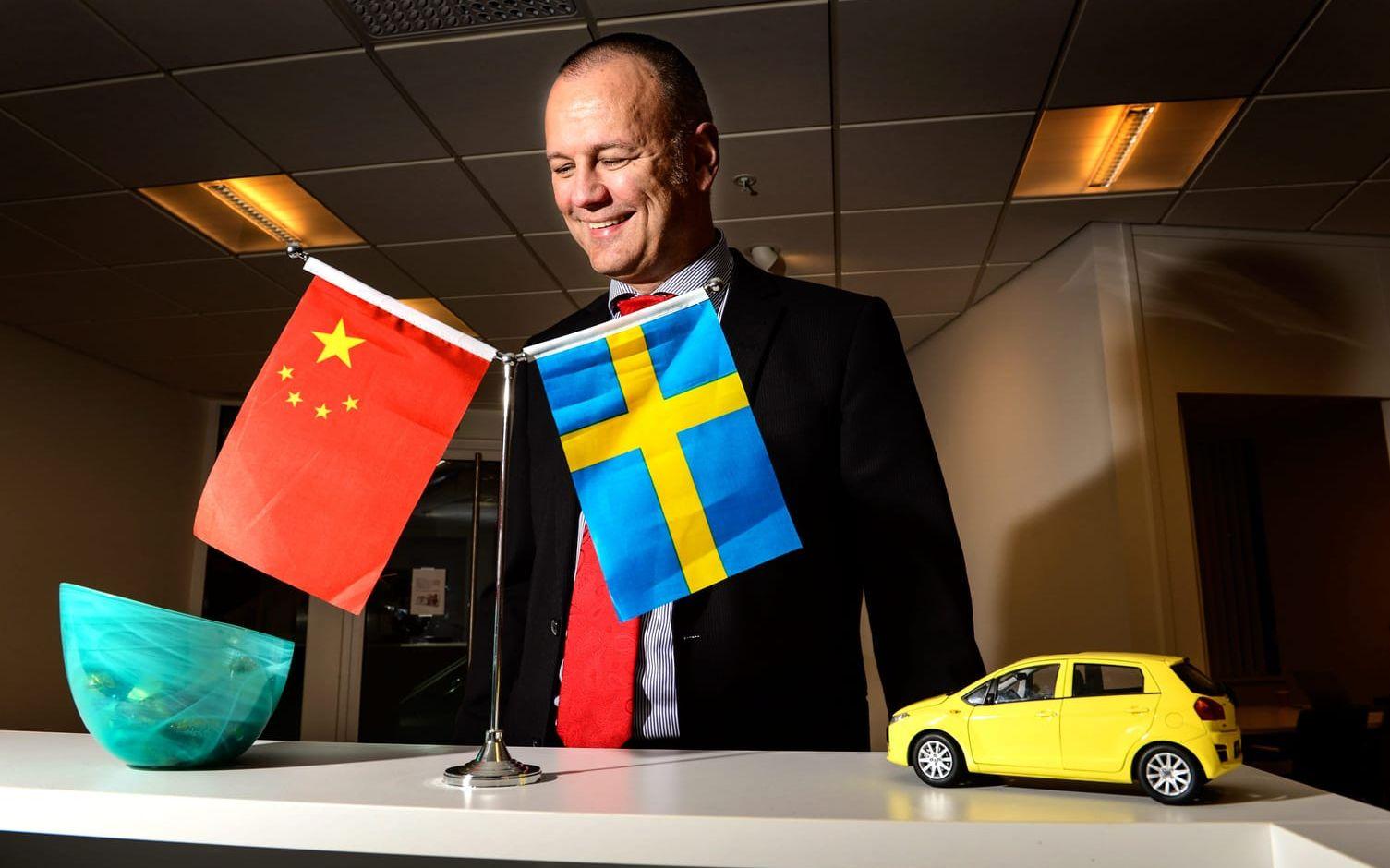 Mats Fägerhag är vd för Cevt – ett bolag med central betydelse för både Volvo och Geely, som GP nu kan avslöja delägs av den kinesiska staten. (Arkivbild)