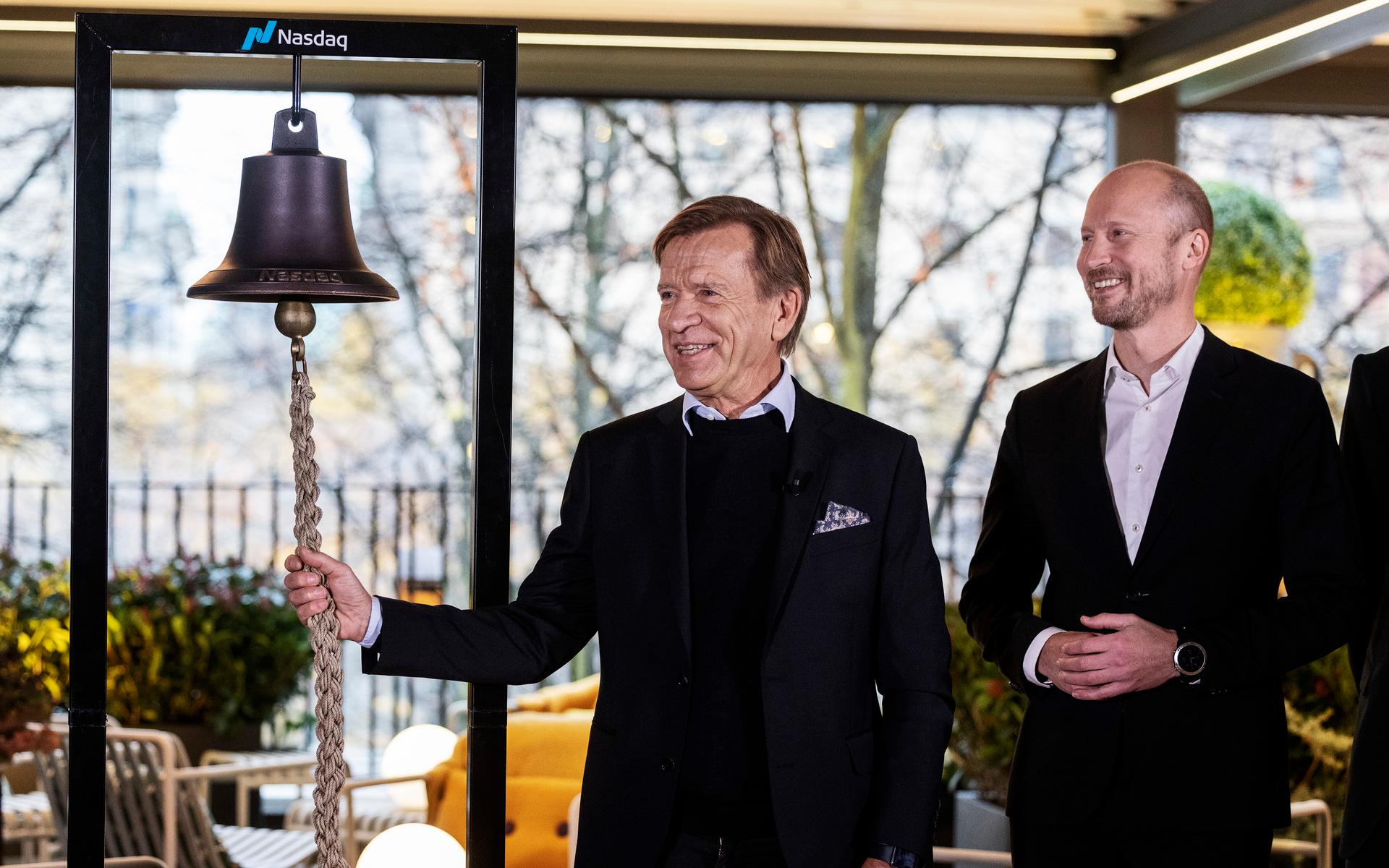I slutet av oktober gjorde Volvo Cars en storstilad entré på Stockholmsbörsen och vd Håkan Samuelsson ringde i börsklockan som markerade starten av börshandeln. 