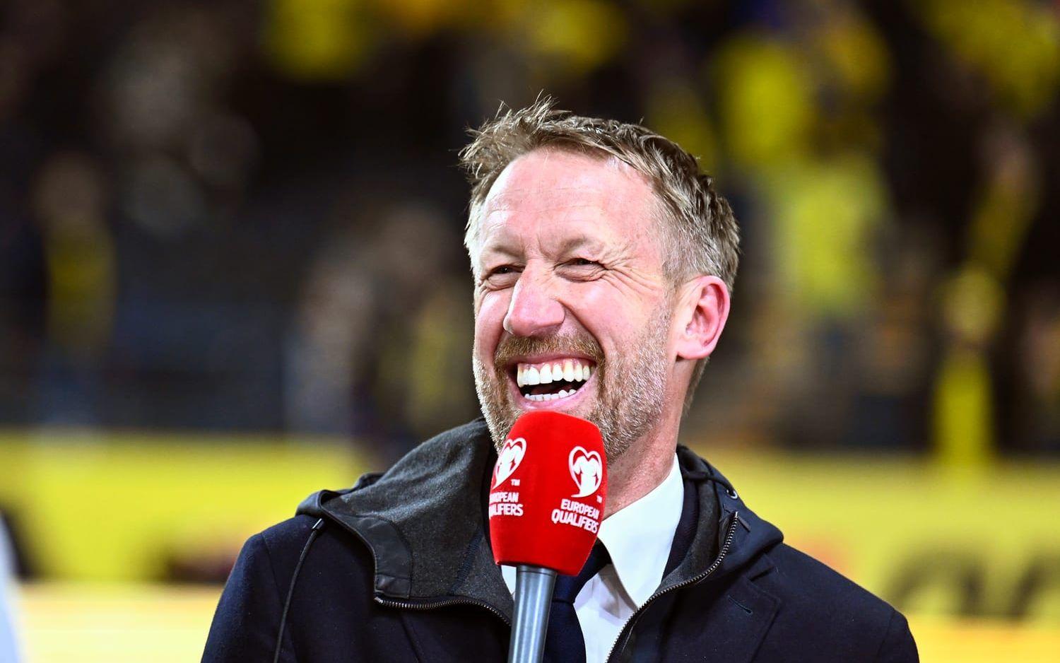 Förbundskaptenen Graham Potter tar ut VM-truppen den 12 maj. Arkivbild.