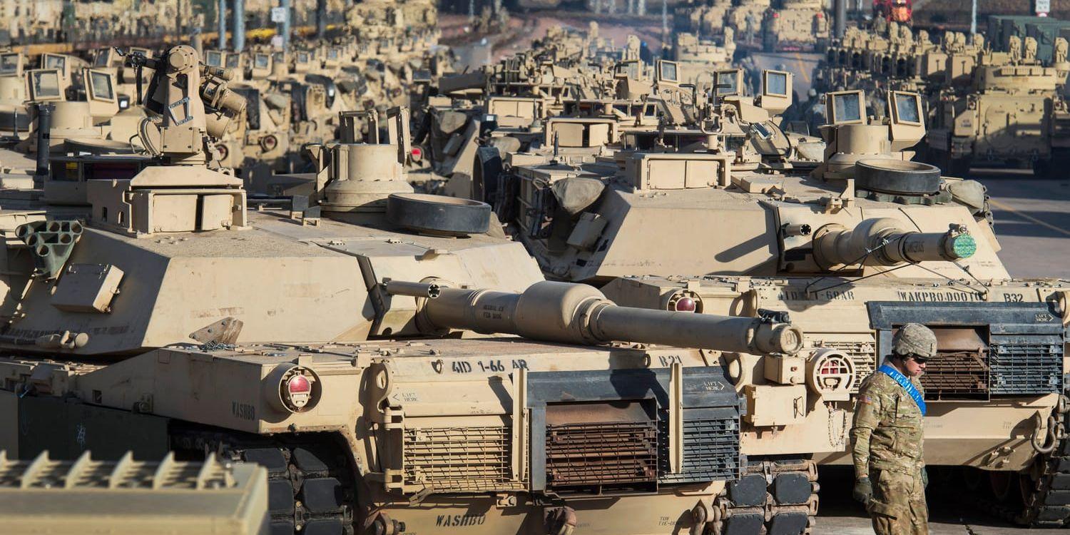 Stridsvagnen Abrams M1 kommer levereras till Ukraina.