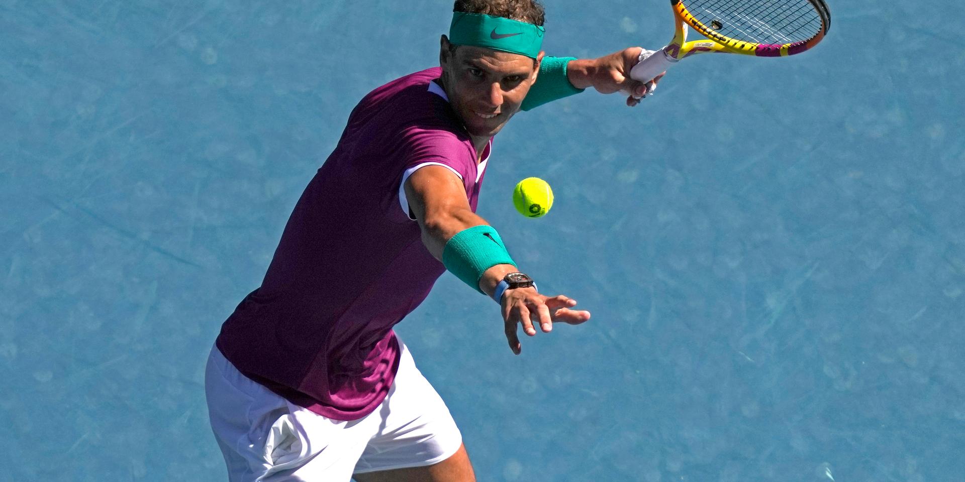 Rafael Nadal är vidare till tredje omgången.