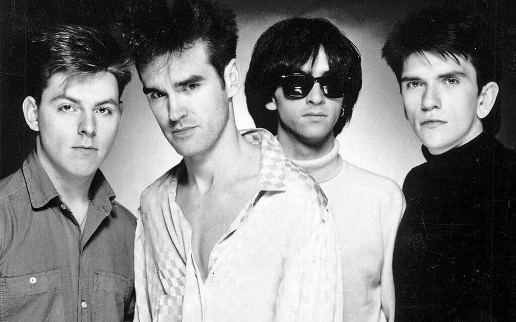 The Smiths när det begav sig runt 1985. Andy Rourke längst till vänster.