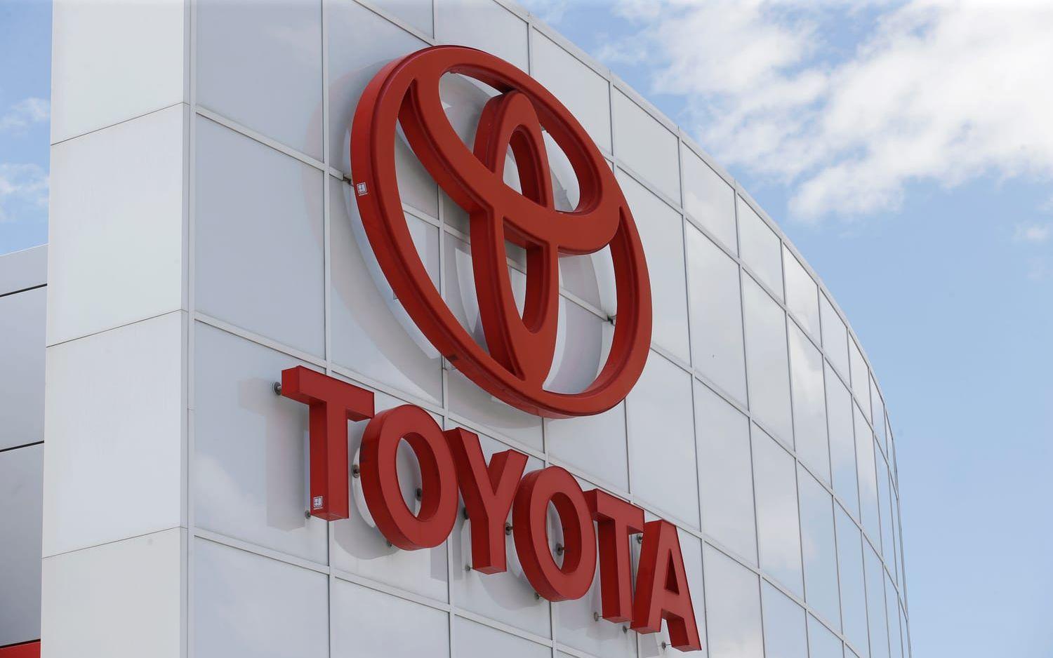 Minskad efterfrågan på Toyotas storsäljare i mars. Arkivbild