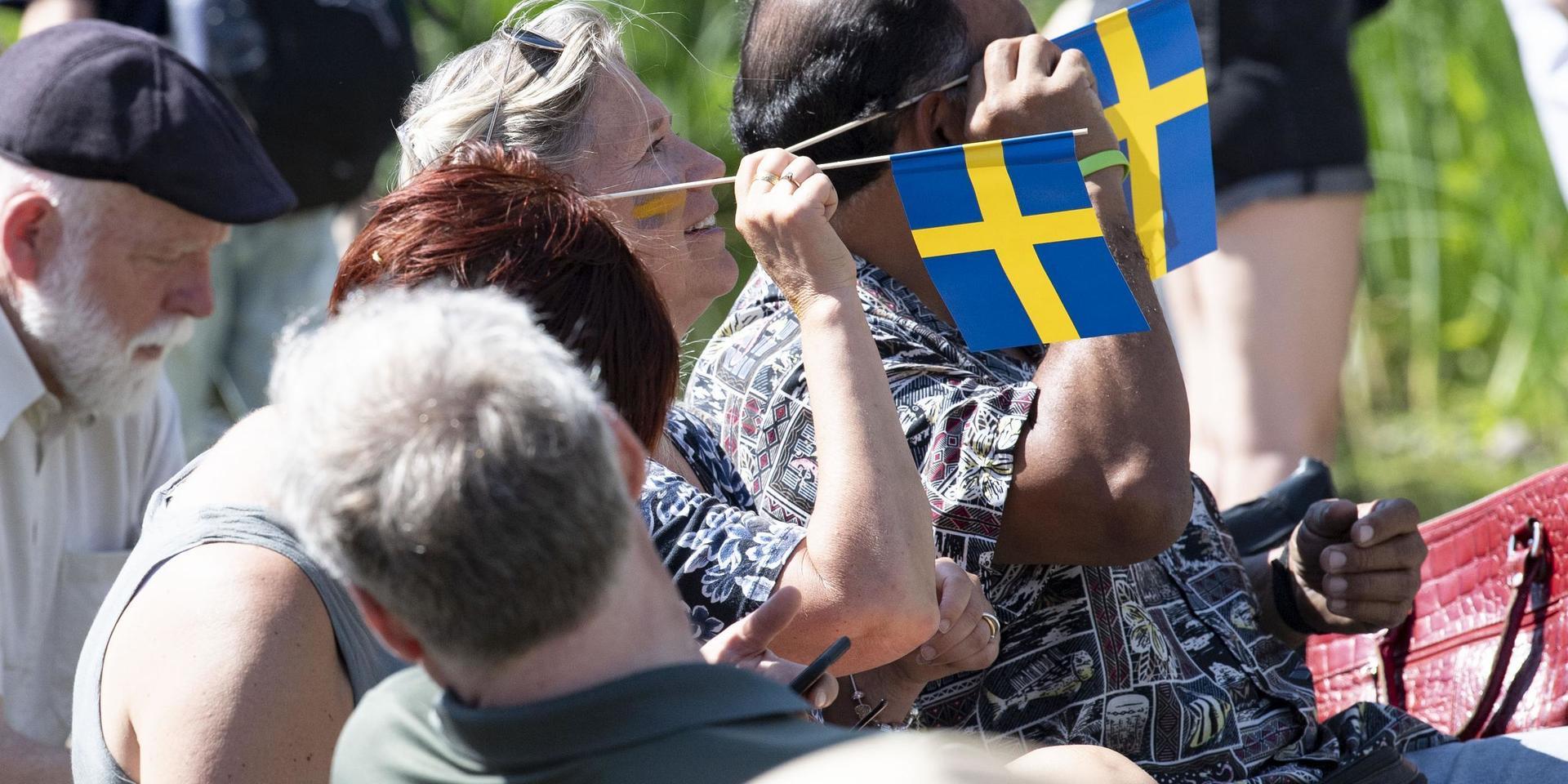 Sveriges nationaldag firas i Lund 2019. Arkivbild.