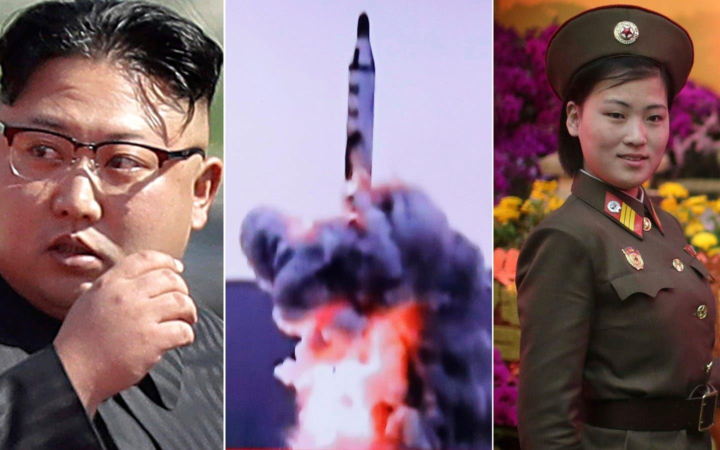 Under söndagen har Nordkorea genomfört ett missiltest – men det har varit tyst i nordkoreanska medier efter testets misslyckande.