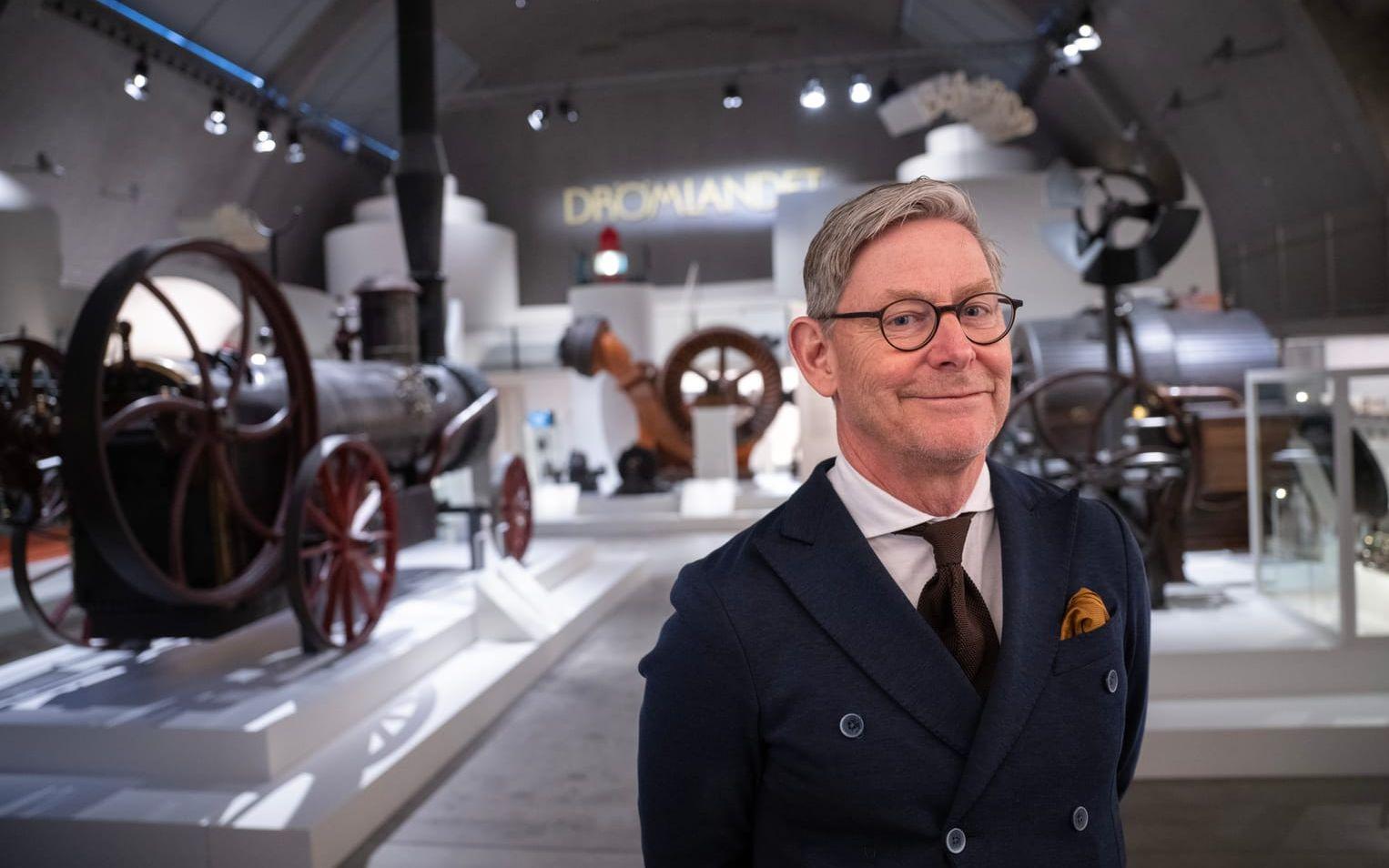 "Vi har agens, vi kan vara med och forma – och vi har alltid format vår framtid", säger Peter Skogh, museidirektör på Tekniska museet.