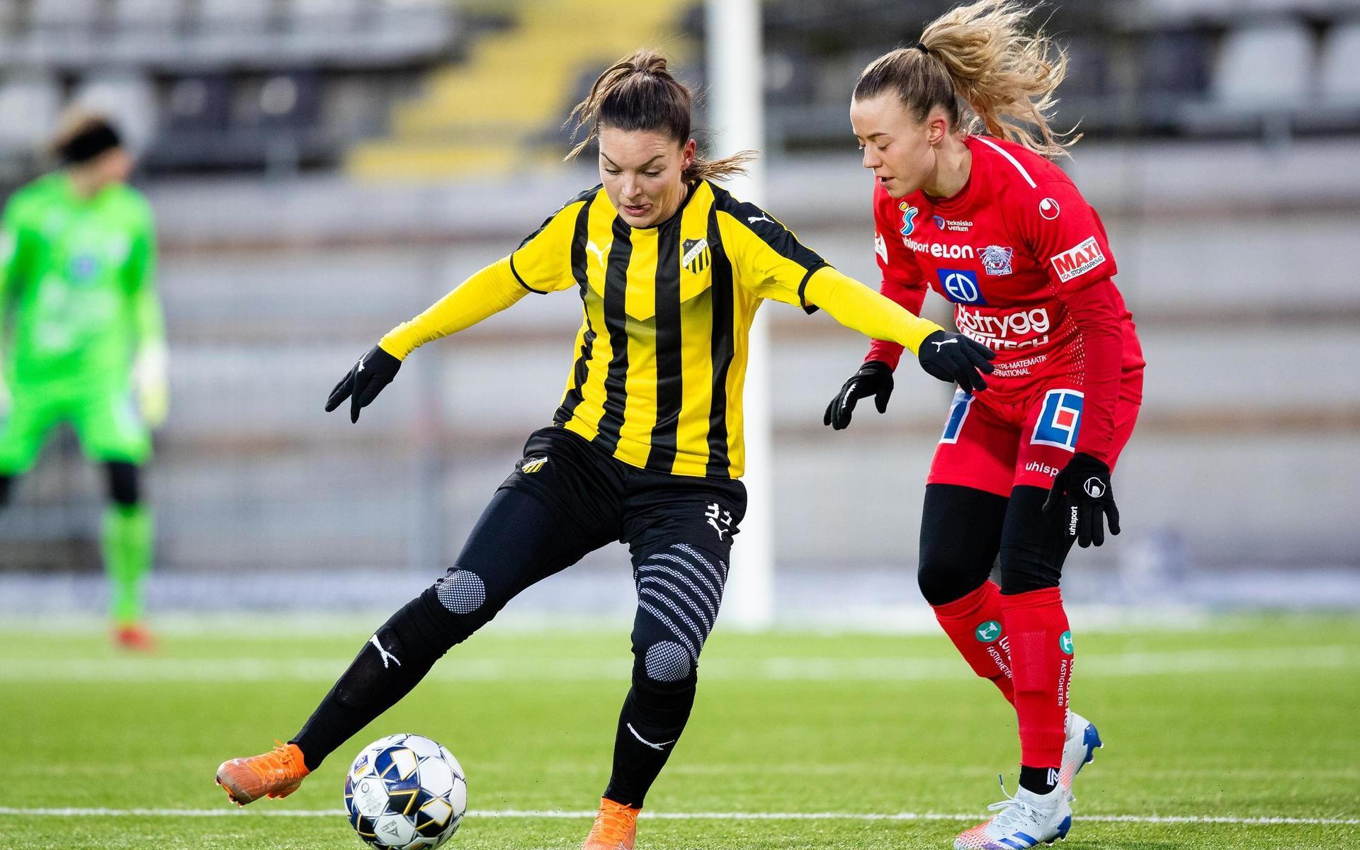 Johanna Rytting Kaneryd avgjorde med sitt 2–1-mål. 