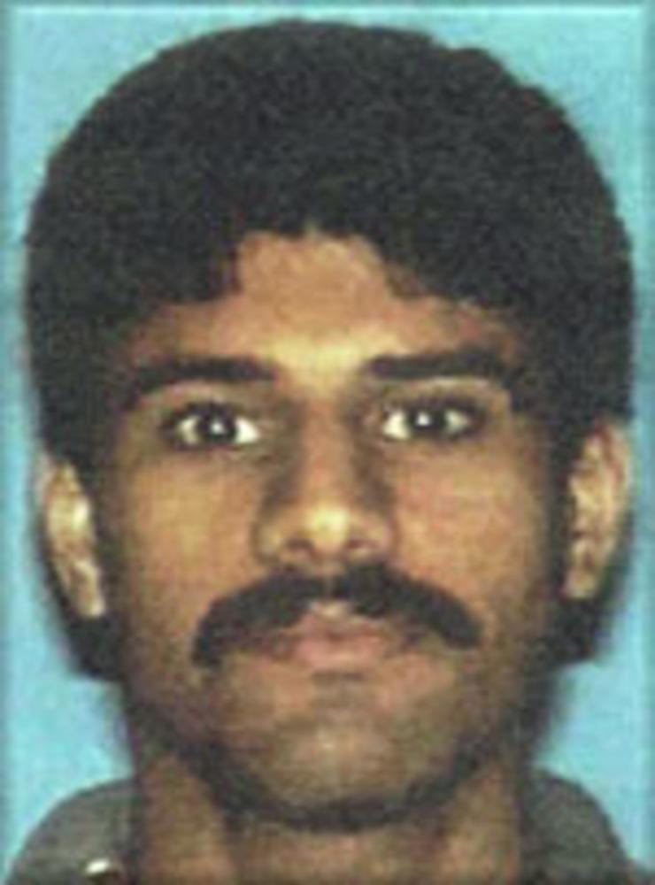 Nawaf al-Hazmi. Bilden släpptes av FBI.