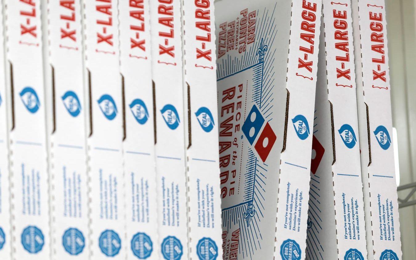 Oväntat motvind för pizzakedjan. Arkivbild