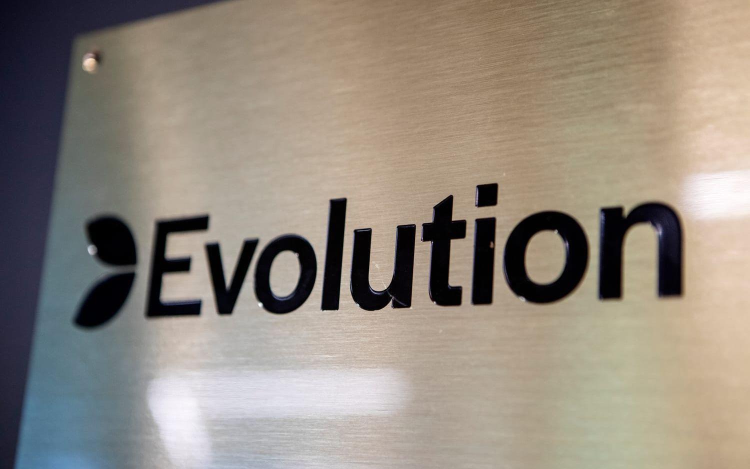 Evolution har släppt delårssiffror. Arkivbild. 