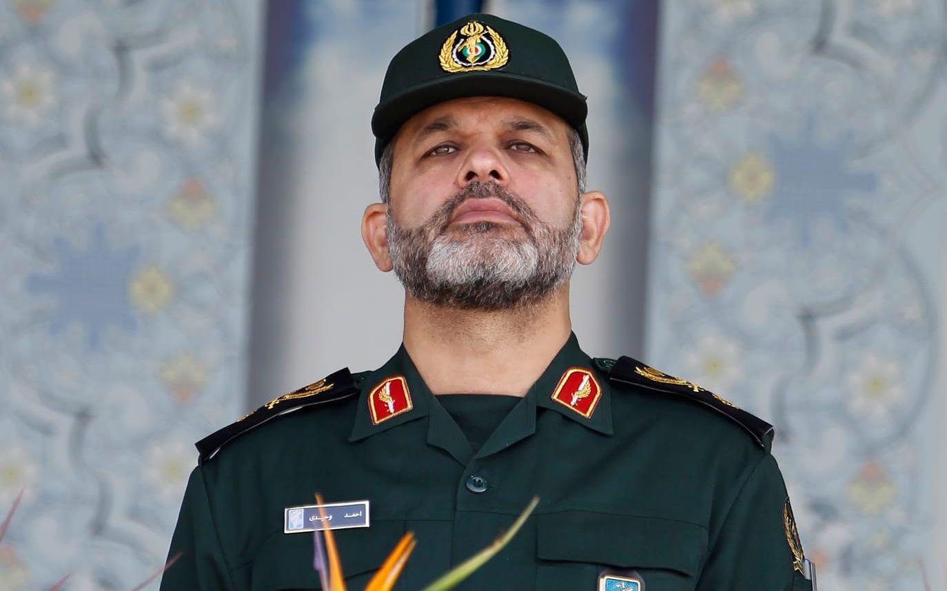 Revolutionsgardet i Iran har fått en ny ledare, general Ahmad Vahidi. Arkivbild från 2021.