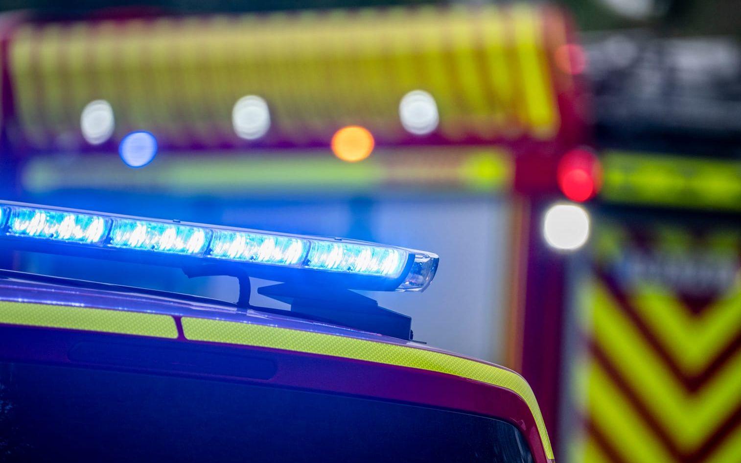 En kvinna i Båstads kommun har avlidit efter en lägenhetsbrand. Arkivbild.