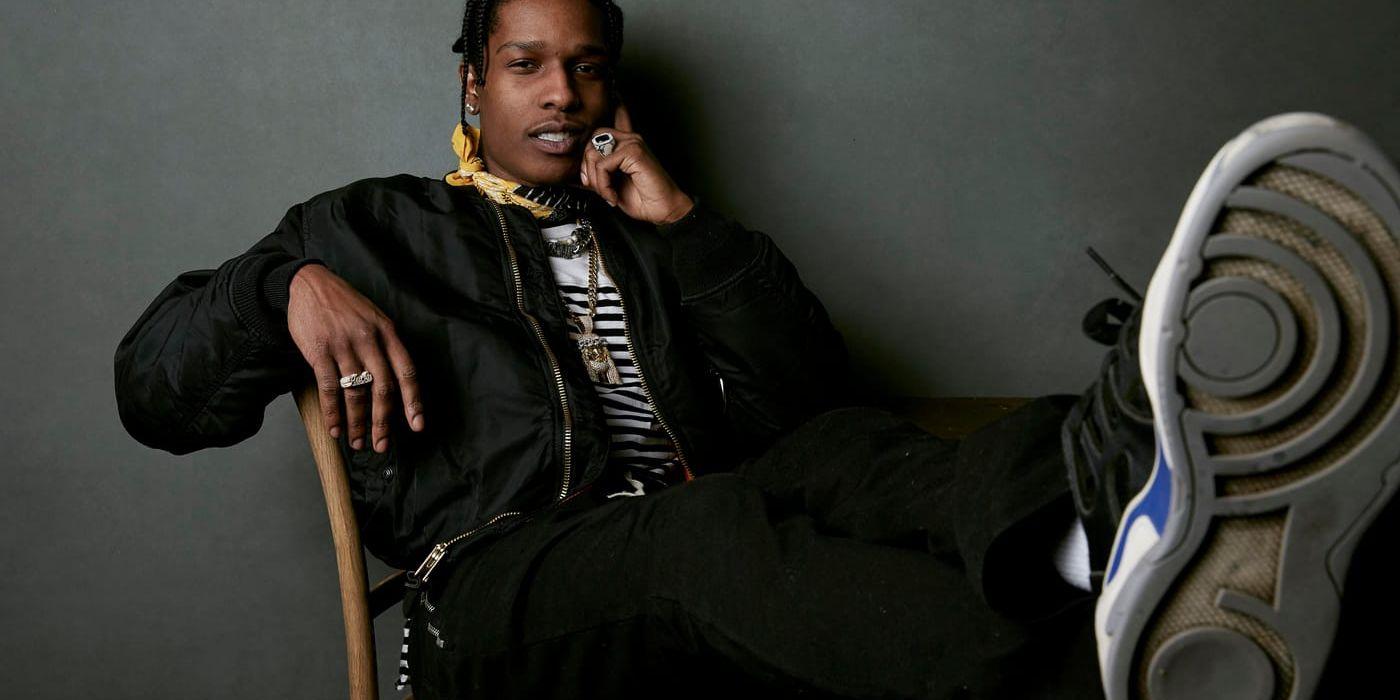 A$AP Rocky är aktuell med nytt album. Arkivbild.