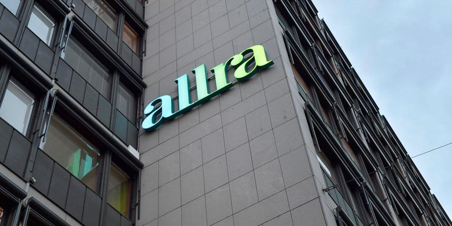 Pensionsfondsbolaget Allra har sitt huvudkontor på Sveavägen i Stockholm. Arkivbild.