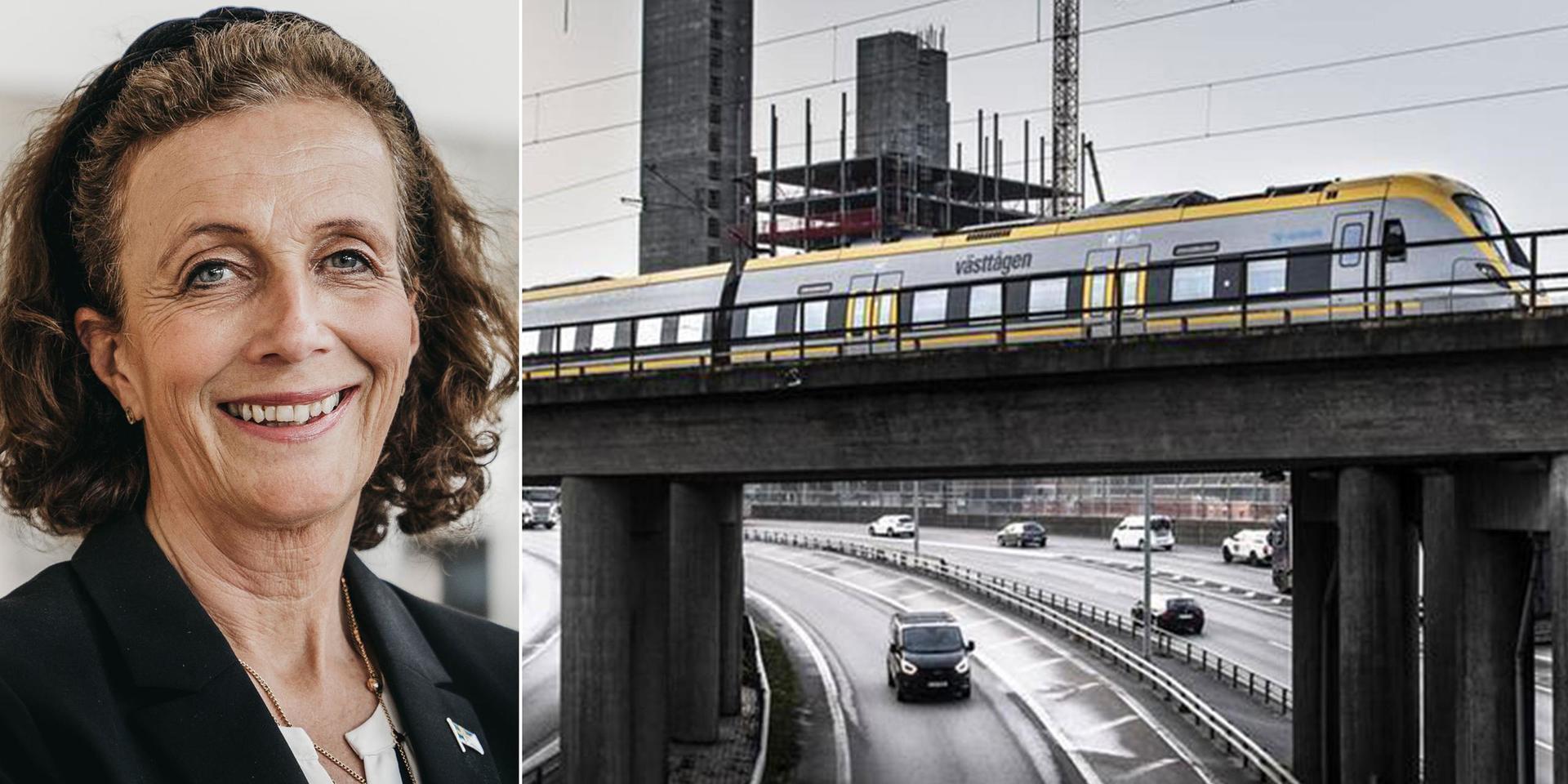 Tomas Eneroth (S) saknar svar och försöker istället dra igång ett gräl om järnvägen mellan Borås–Göteborg, skriver debattören.