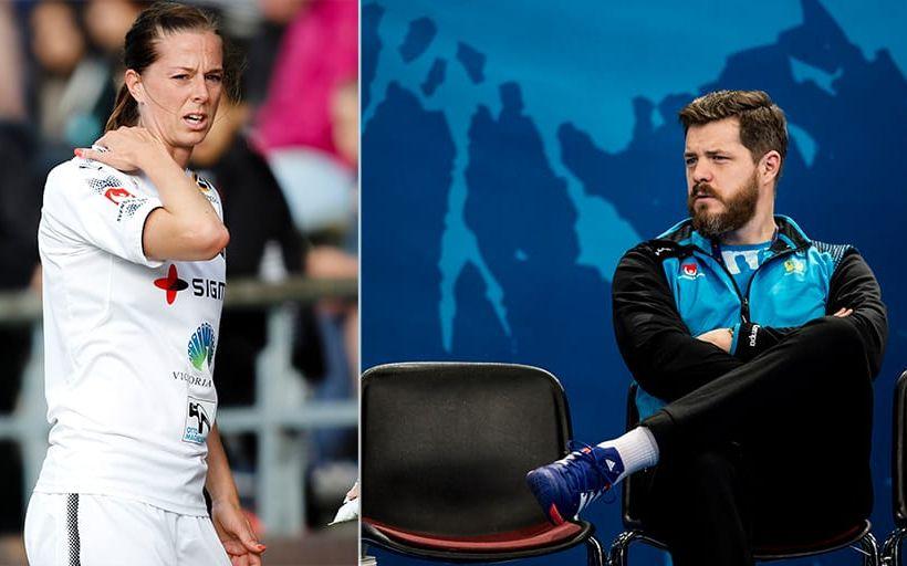 Läkaren Ola Svejme berättar för Sportbladet att Schelin har en whiplash-liknande skada i nacken. Bild: Bildbyrån.