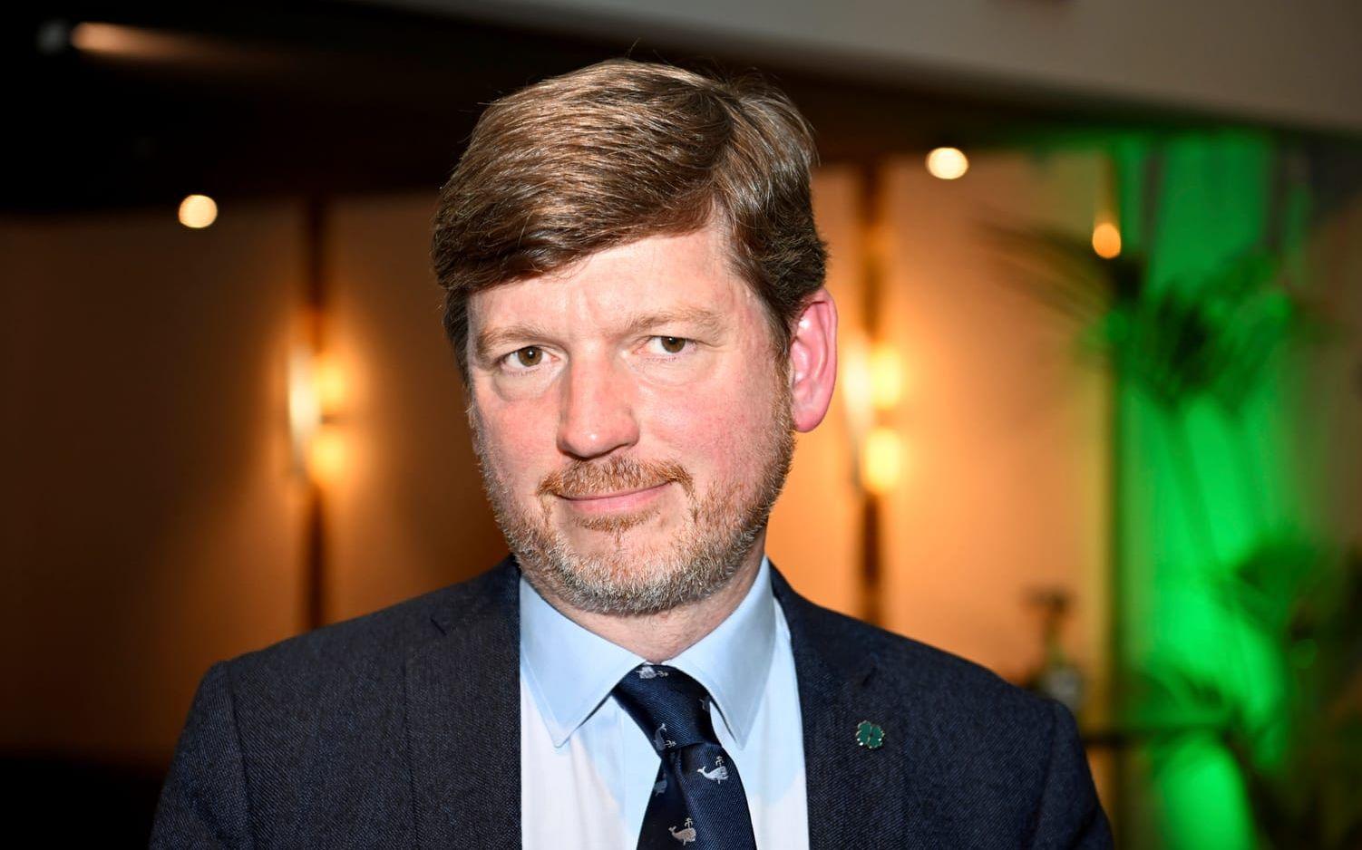 Centerpartiets ekonomisk-politisk talesperson Martin Ådahl.