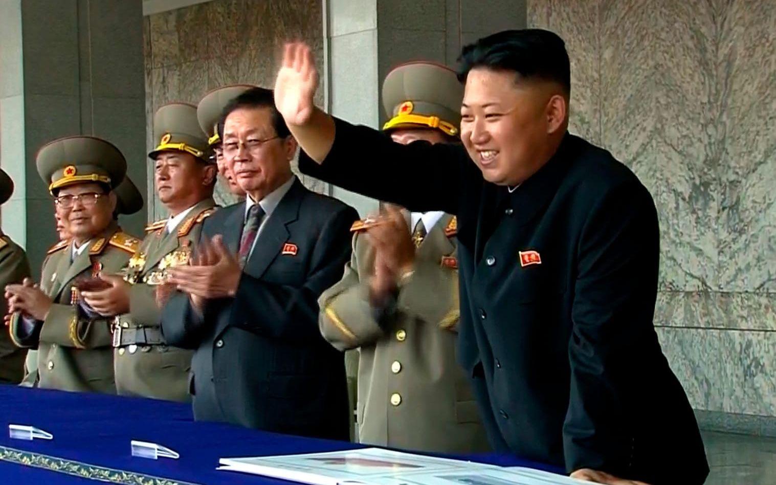 Kim Jong-Un har hotat med "skoningslösa" motåtgärder när USA och Sydkorea genomför stora militärövningar. Bild: TT