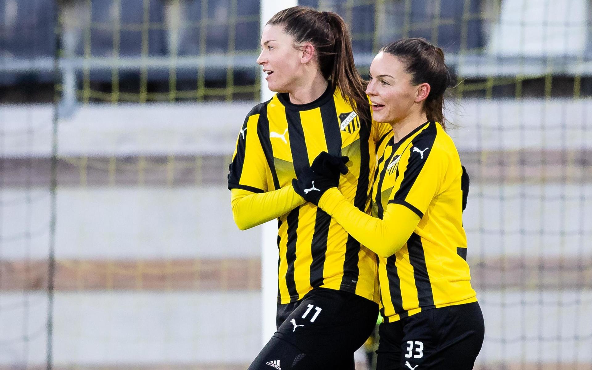 Pauline Hammarlund och Johanna Rytting Kaneryd är uttagna i årets första landslagstrupp.