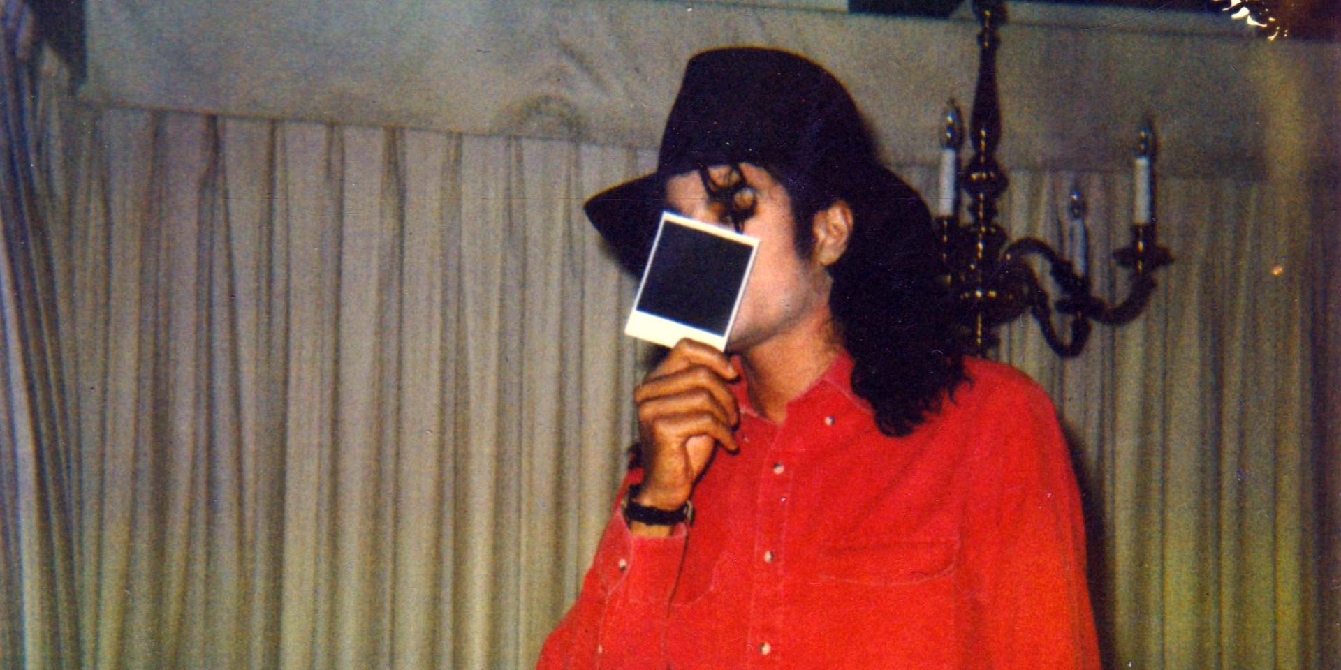 Michael Jackson på en av klippbilderna från &quot;Leaving Neverland&quot;.