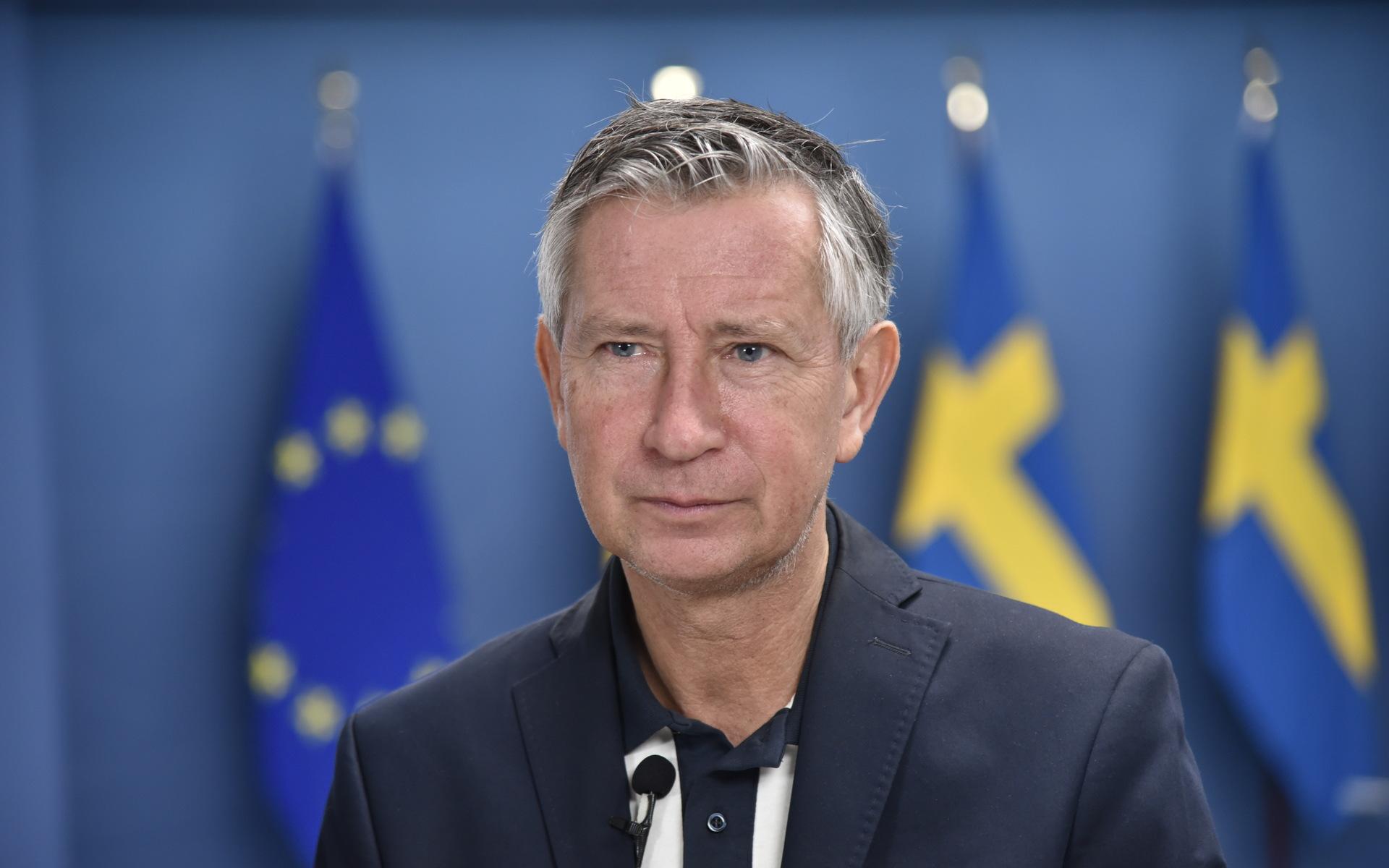 Sveriges vaccinsamordnare Richard Bergström.