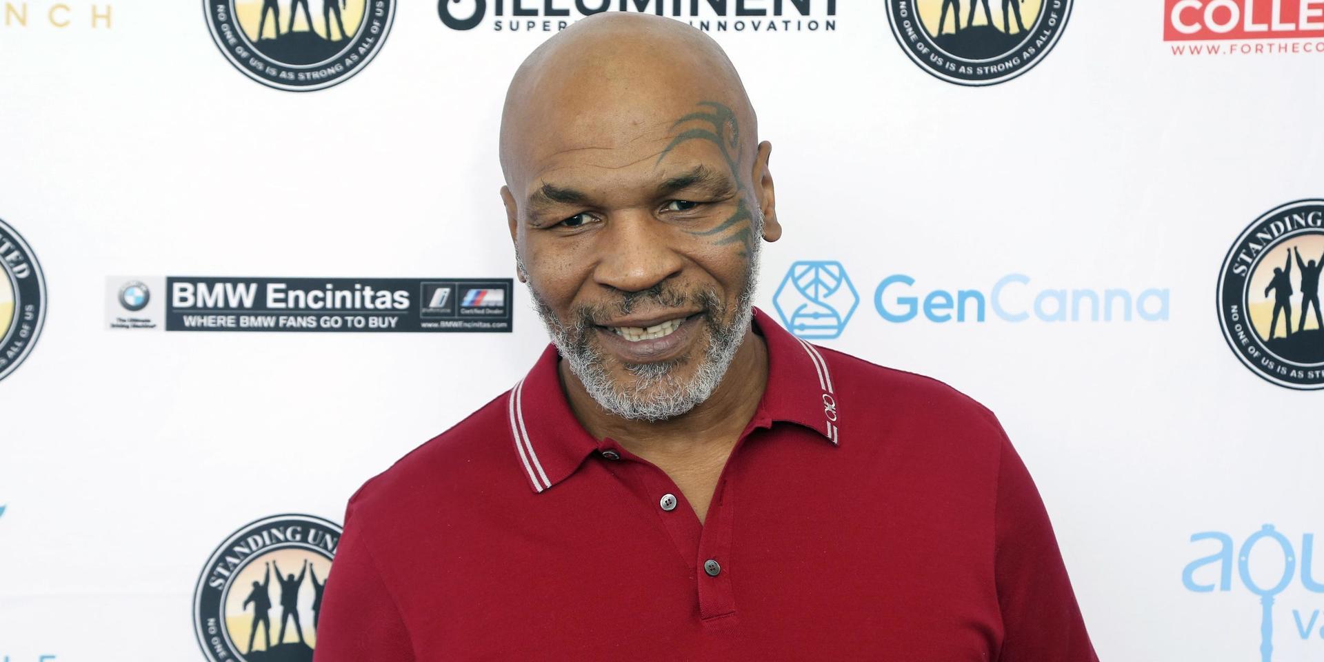 Mike Tyson under 2019. Foto: Willy Sanjuan/Invision/AP, File)  NY170