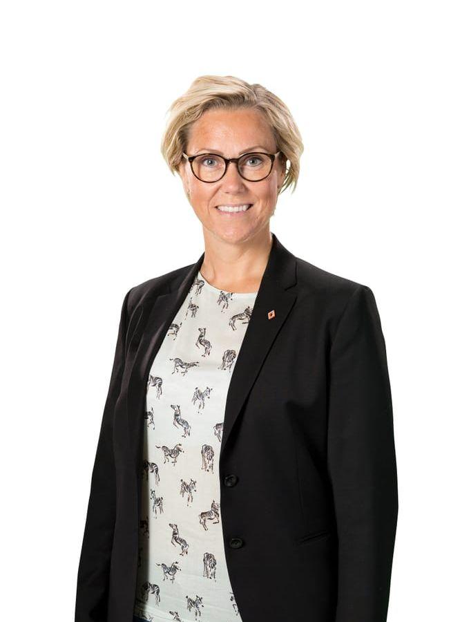 Karlskrona HK:s klubbdirektör Charlotte Gustavsson. Bild:Bildbyrån