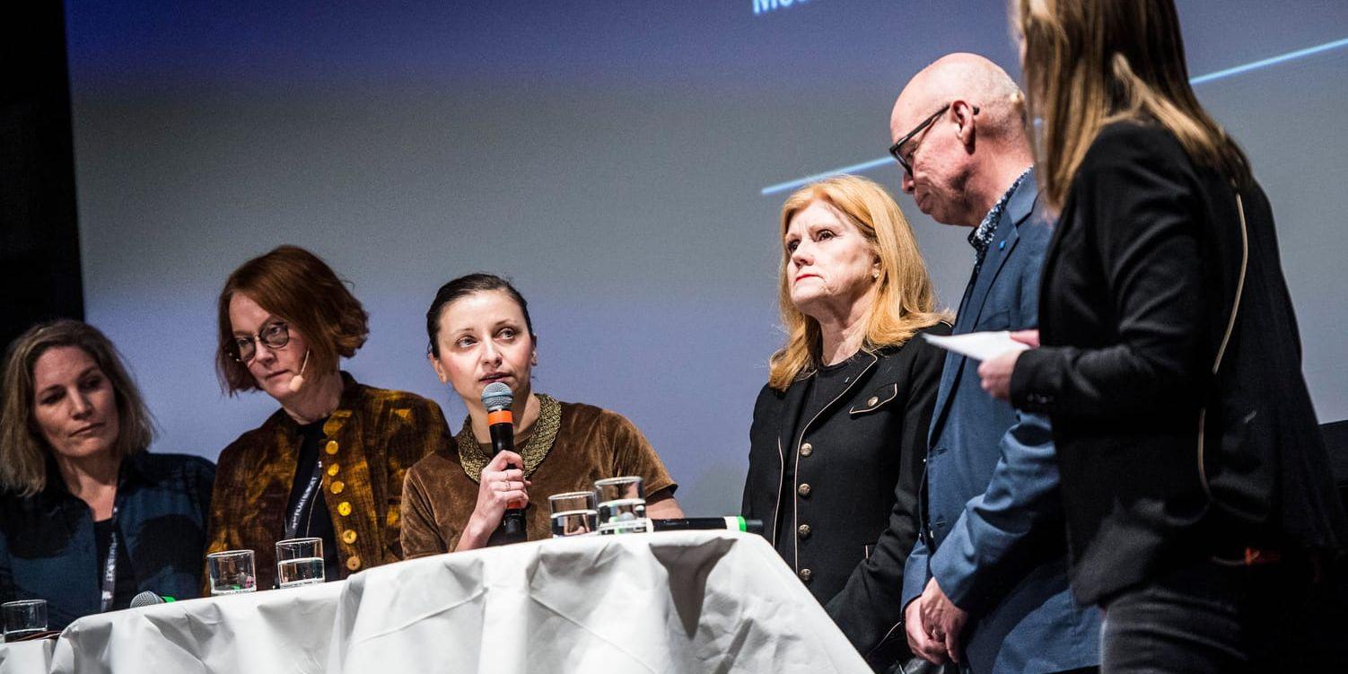 Mariya Voyvodova (S) i debatten när GP live dök upp på Göteborgs filmfestival.
