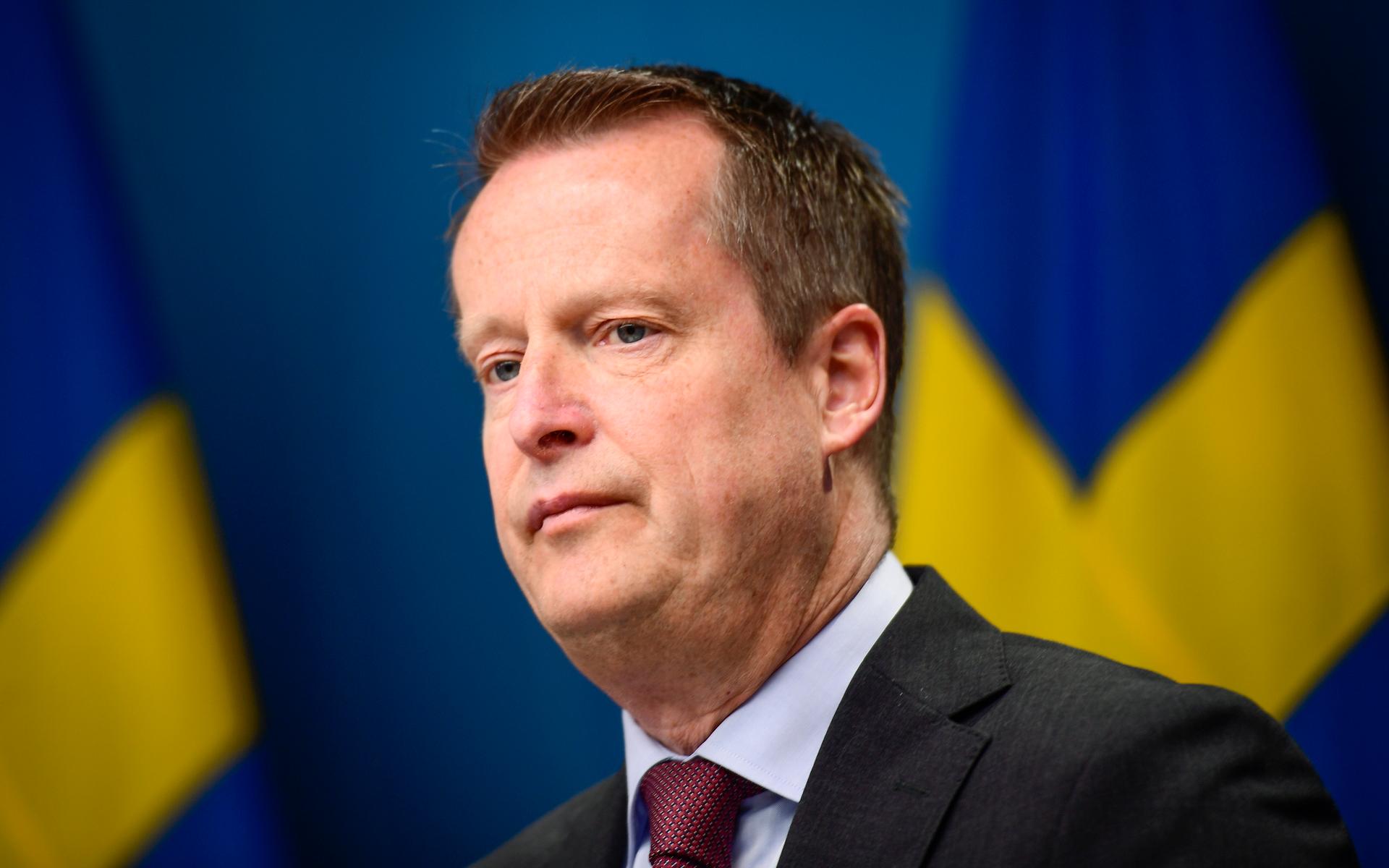 Att folkomrösta om Nato skulle kunna bli farligt för Sverige, enligt integrations- och migrationsminister Anders Ygeman.