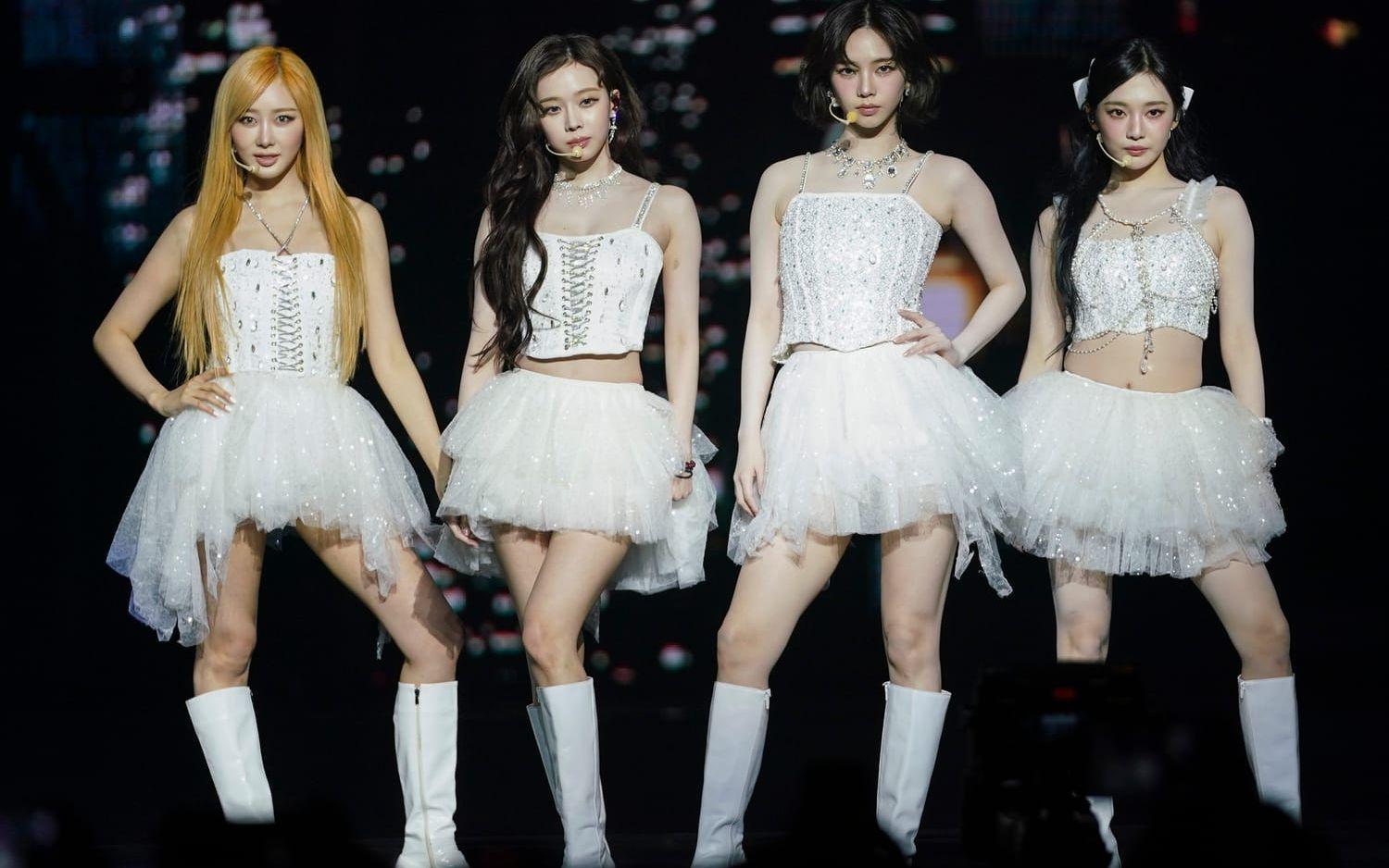 K-popgruppen Aespa kommer till Stockholm 22 januari 2027. Arkivbild.