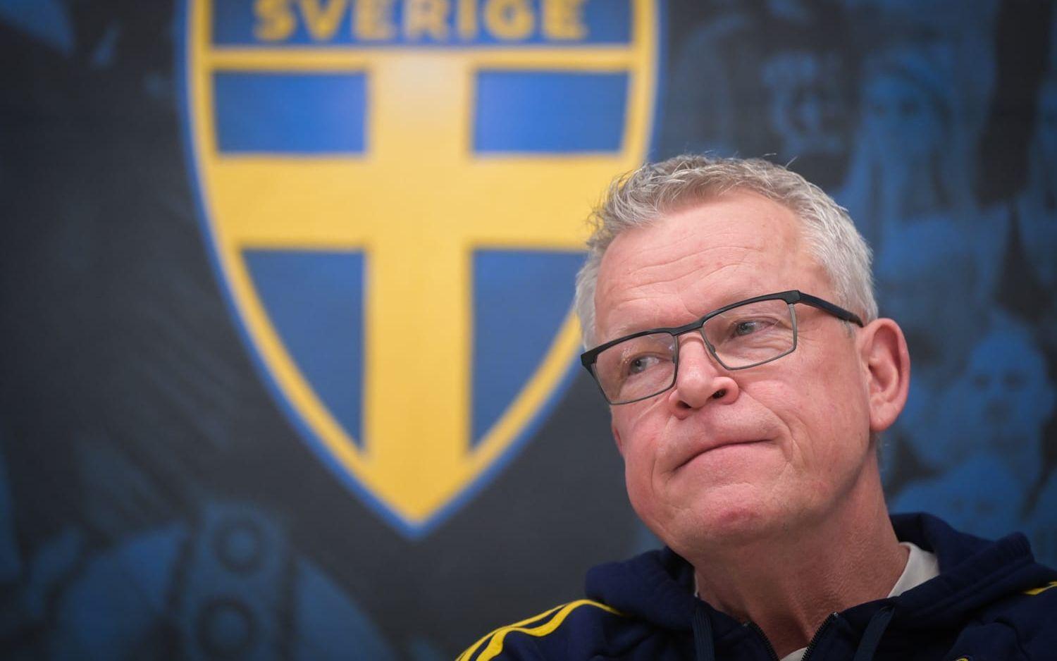 Sveriges förbundskapten Janne Andersson.