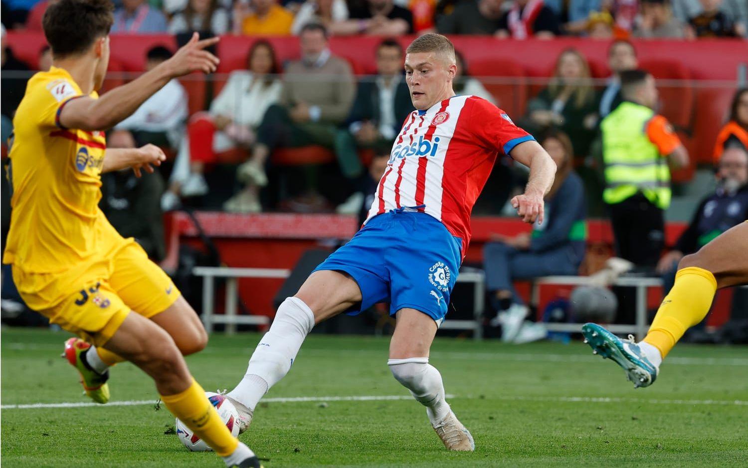 Artem Dovbyk har gjort succé i Girona. Arkivbild.