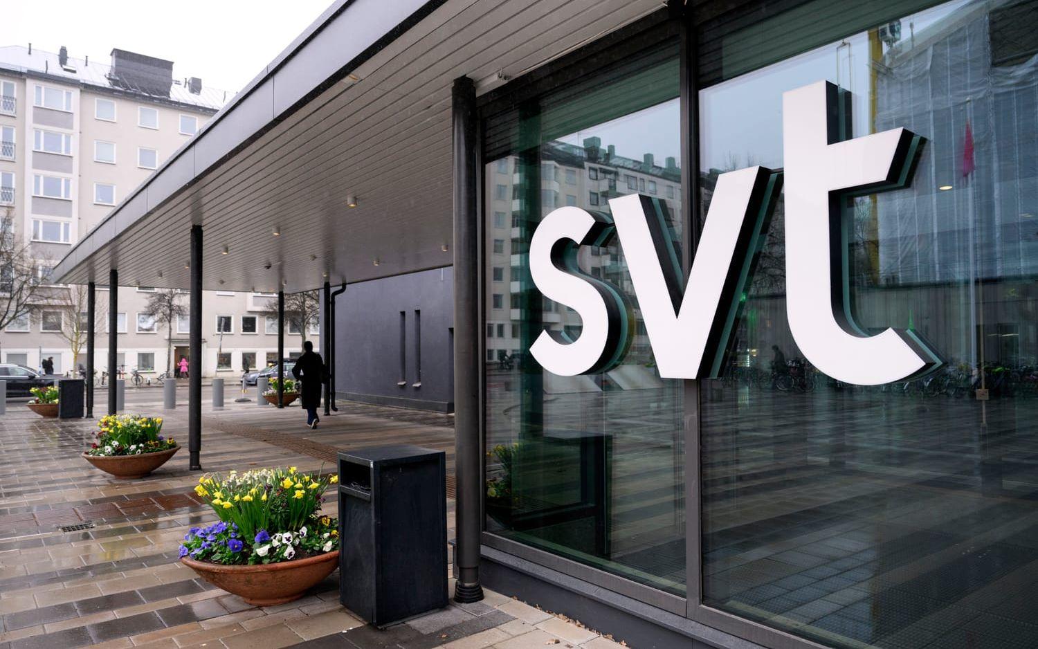 Tv-huset i Stockholm. Arkivbild.