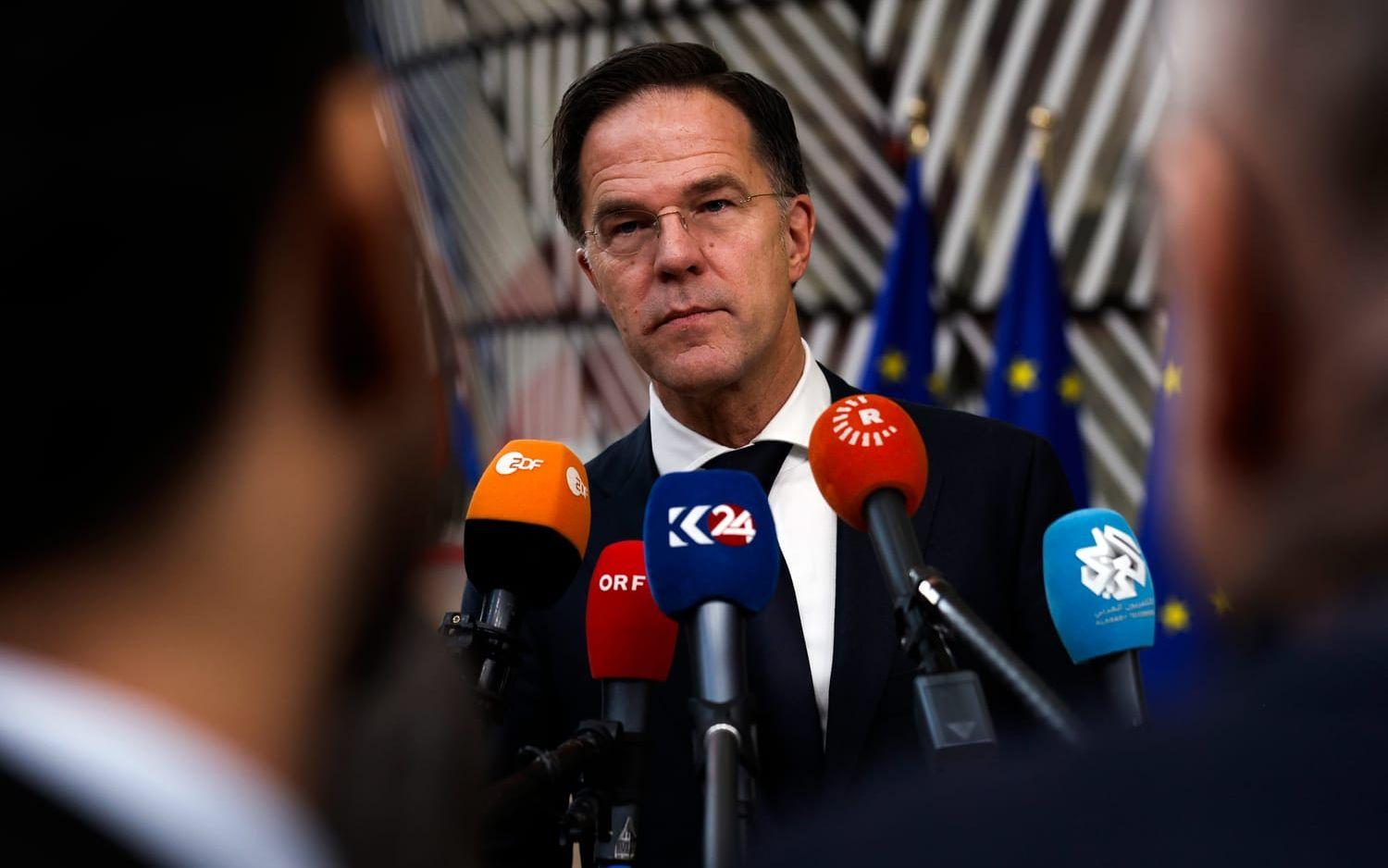 Nederländernas avgående premiärminister Mark Rutte är favorit till posten som ny Nato-chef. Arkivfoto.