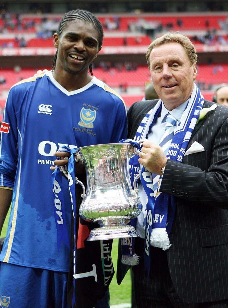 Harry Redknapp köpte 41 spelare under sina två första år i klubben. 2006 gick klubben från nedflyttningskandidat till en fin åttondeplats i premier League. Och 2008 vann laget FA-cupen. Foto: Bildbyrån