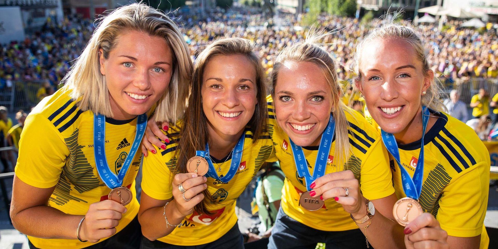 Göteborg FC hade fyra spelare med i det svenska VM-bronslaget. 