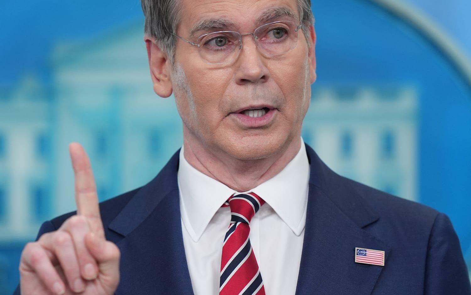 Finansminister Scott Bessent. Arkivbild. 