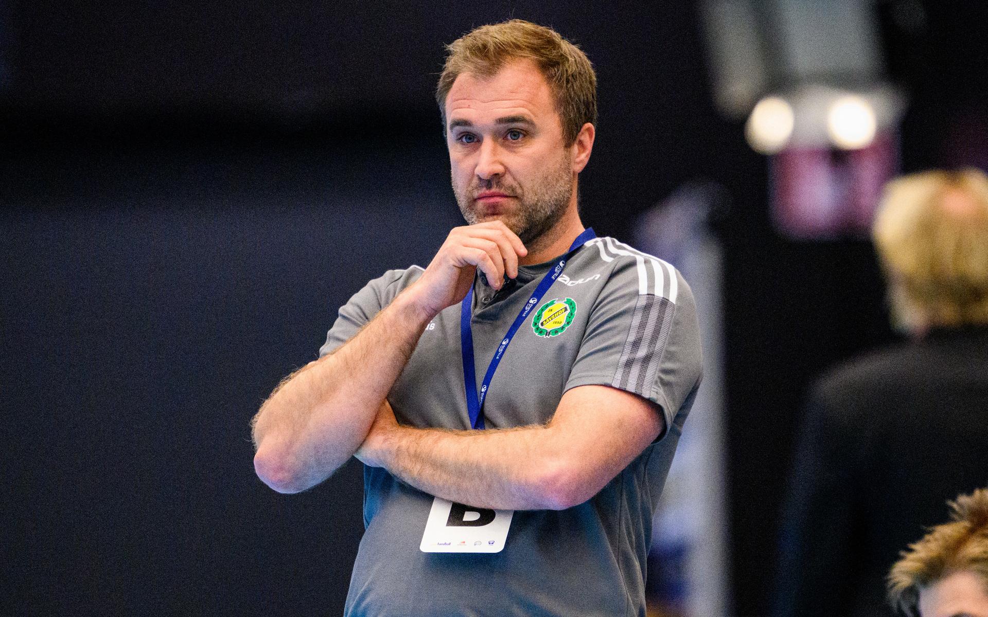 Sävehofs tränare Michael Apelgren.