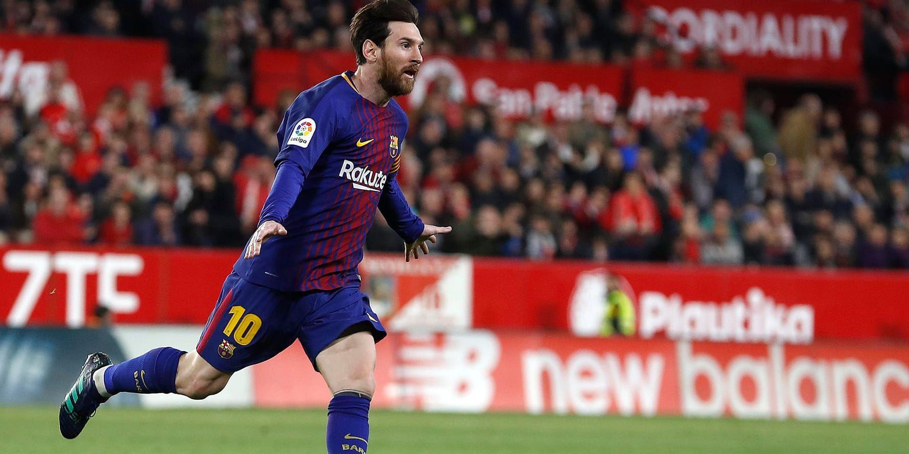 Lionel Messi räddade Barcelona i helgen.
