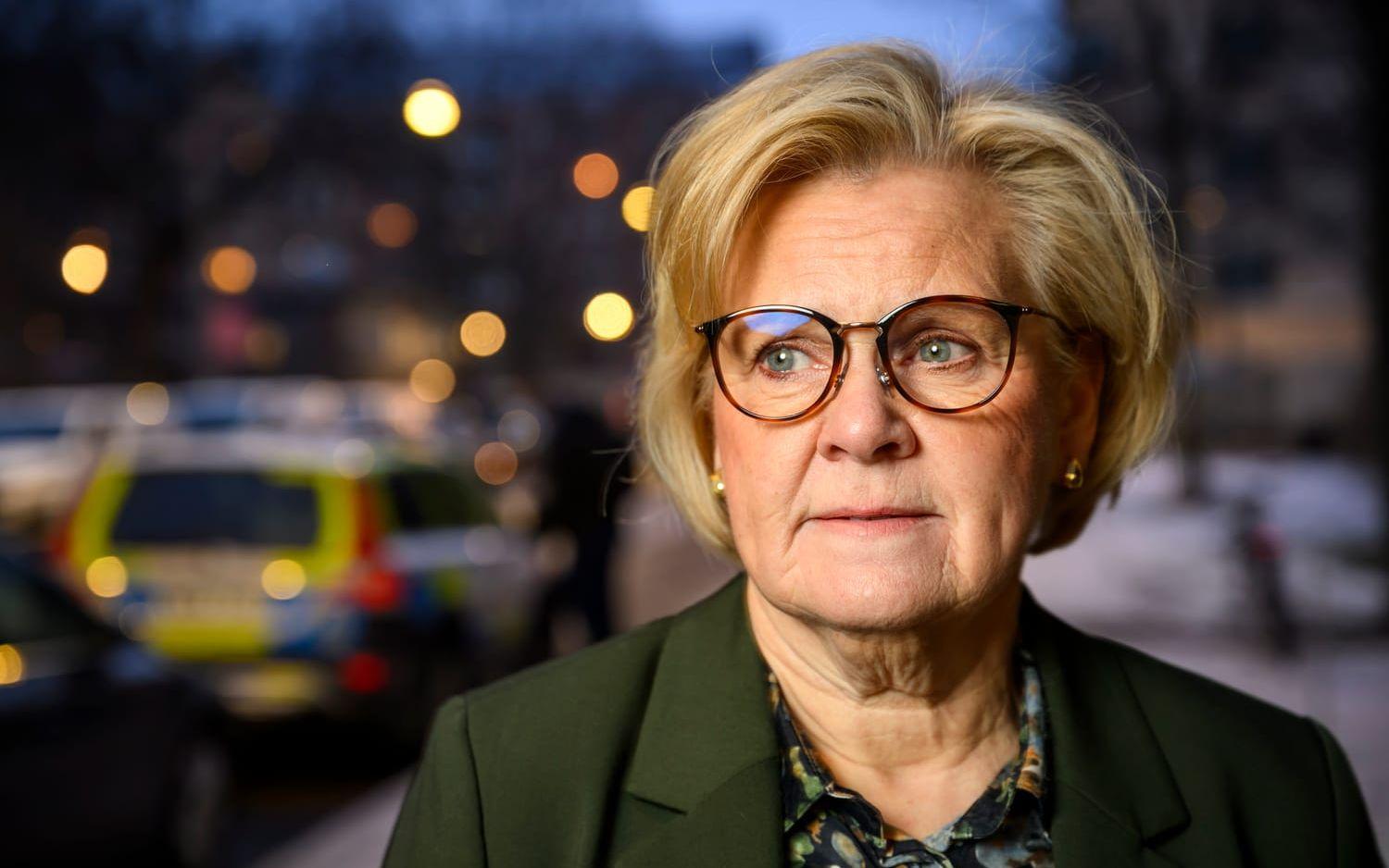 Rikspolischefen Petra Lundh.