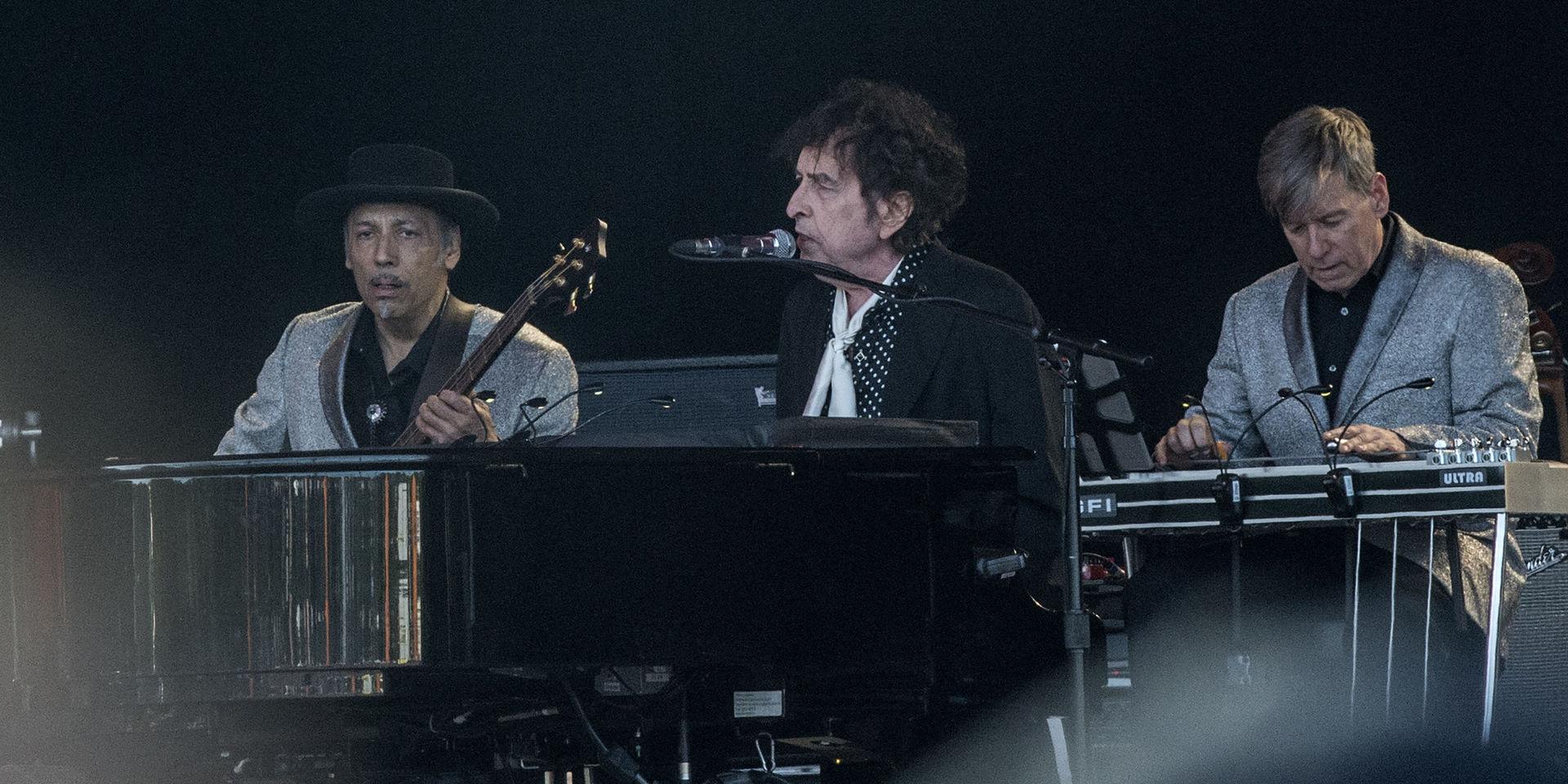 Bob Dylan på Roskildefestivalen i juni 2019.