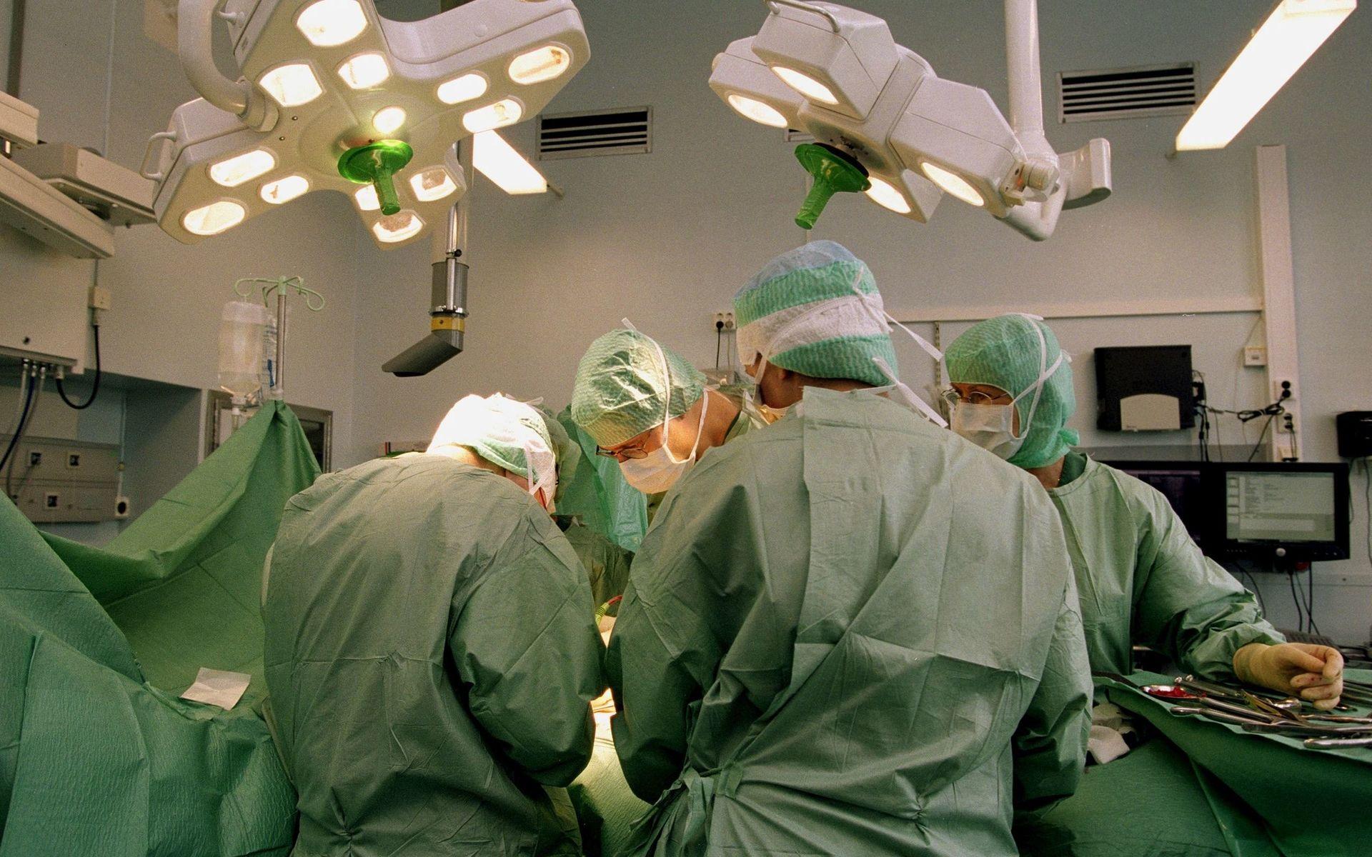 200 patienter på Blekingesjukhuset opereras utan att sövas. Arkivbild.