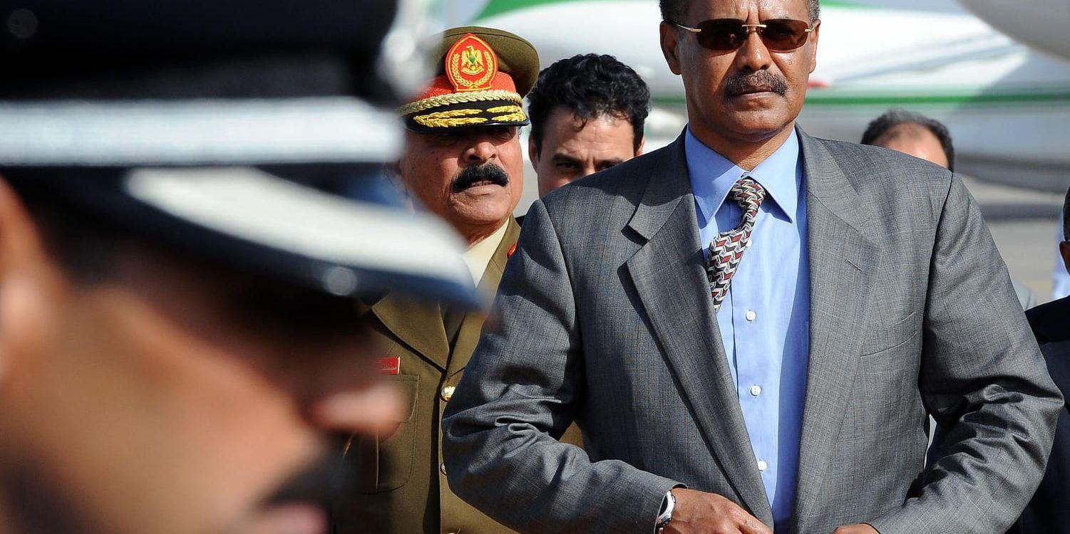 Eritreas president Isaias Afwerki. Arkivbild.