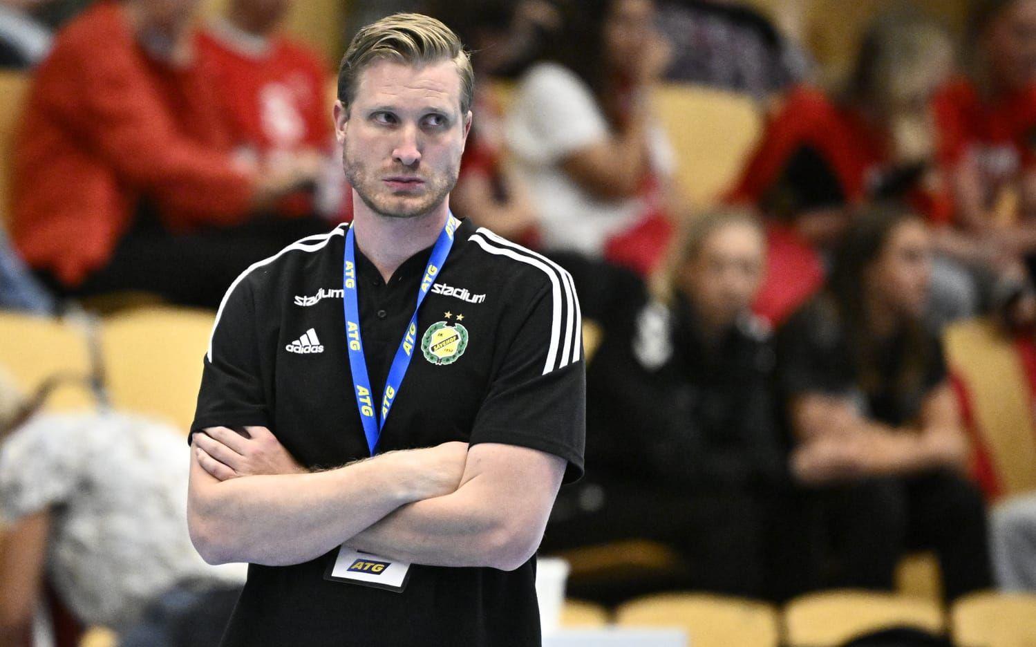 Jesper Östlund har tidigare varit tränare för Sävehofs damlag. Arkivbild. 